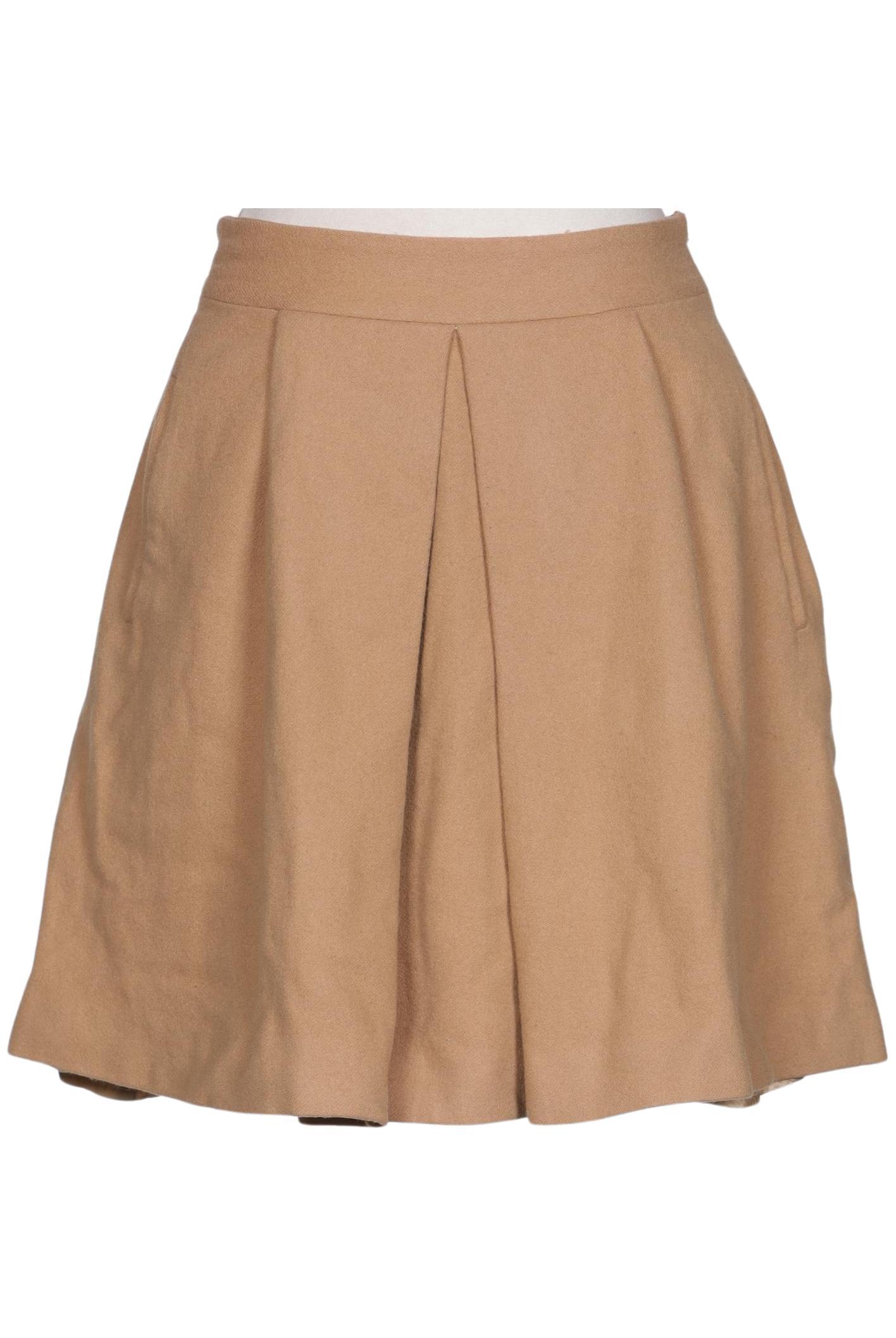 

Massimo Dutti Damen Rock, beige, Gr. 36