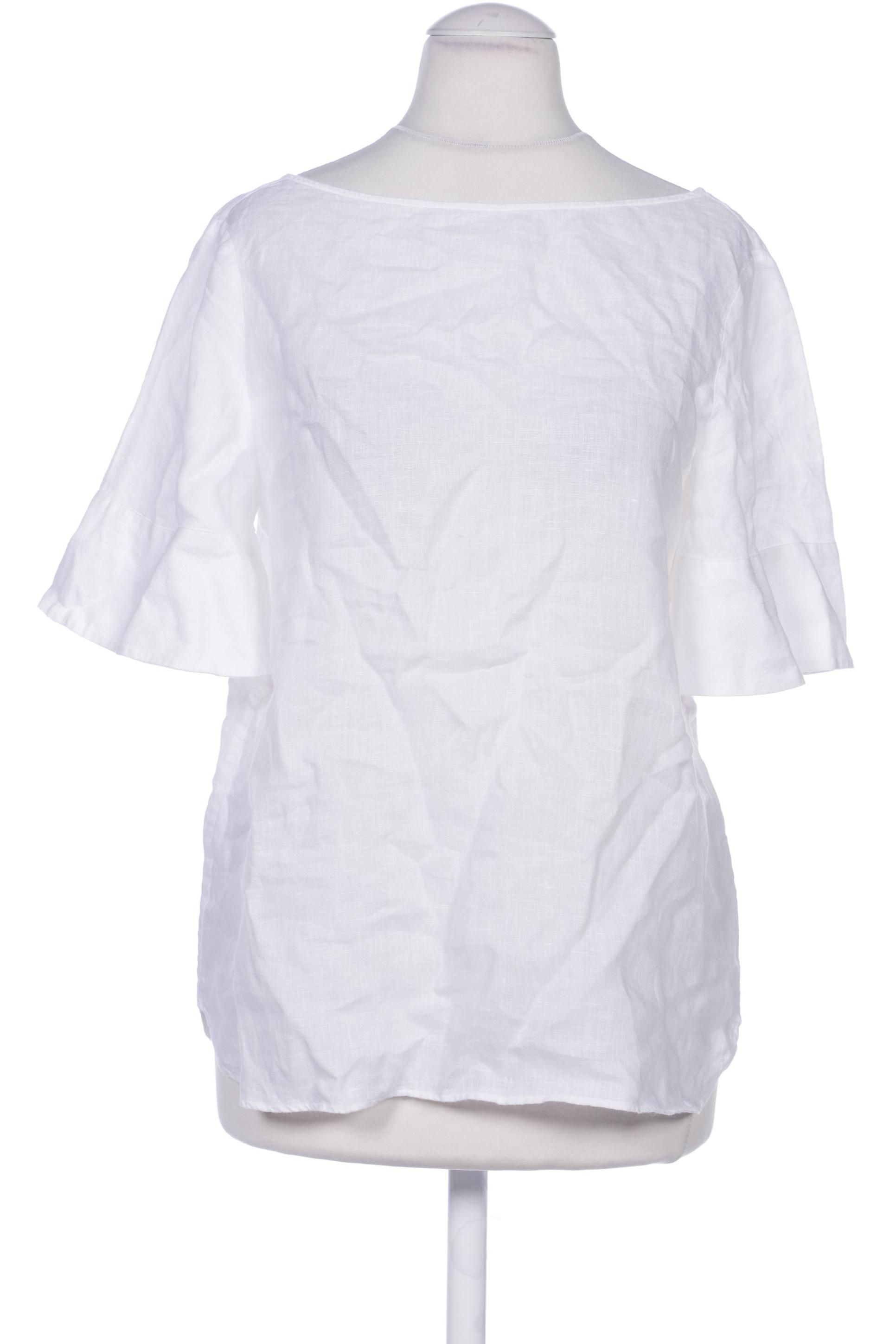 

Massimo Dutti Damen Bluse, weiß, Gr. 36