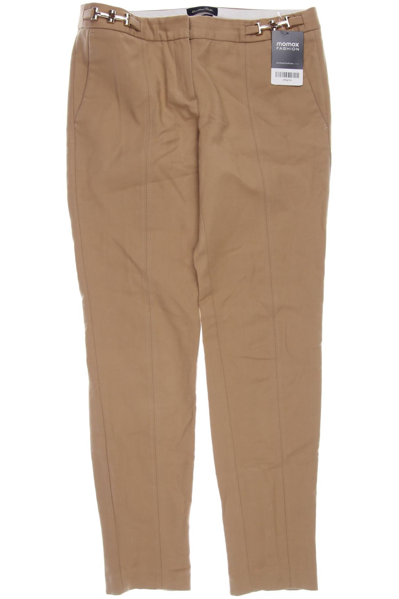 

Massimo Dutti Damen Stoffhose, beige, Gr. 36