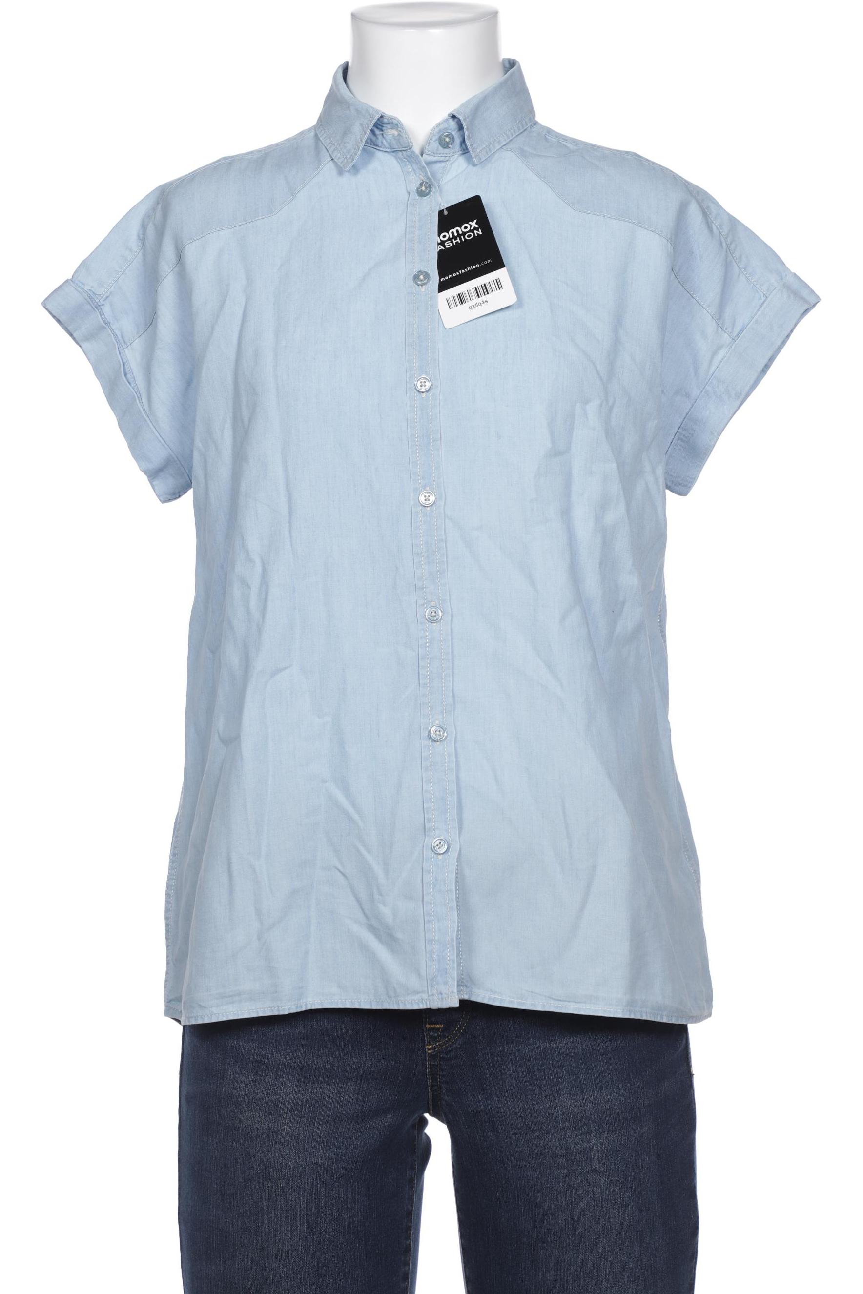 

Massimo Dutti Damen Bluse, hellblau