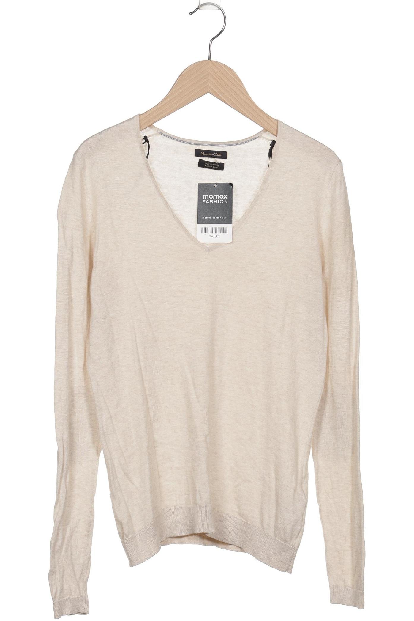 

Massimo Dutti Damen Pullover, beige, Gr. 36