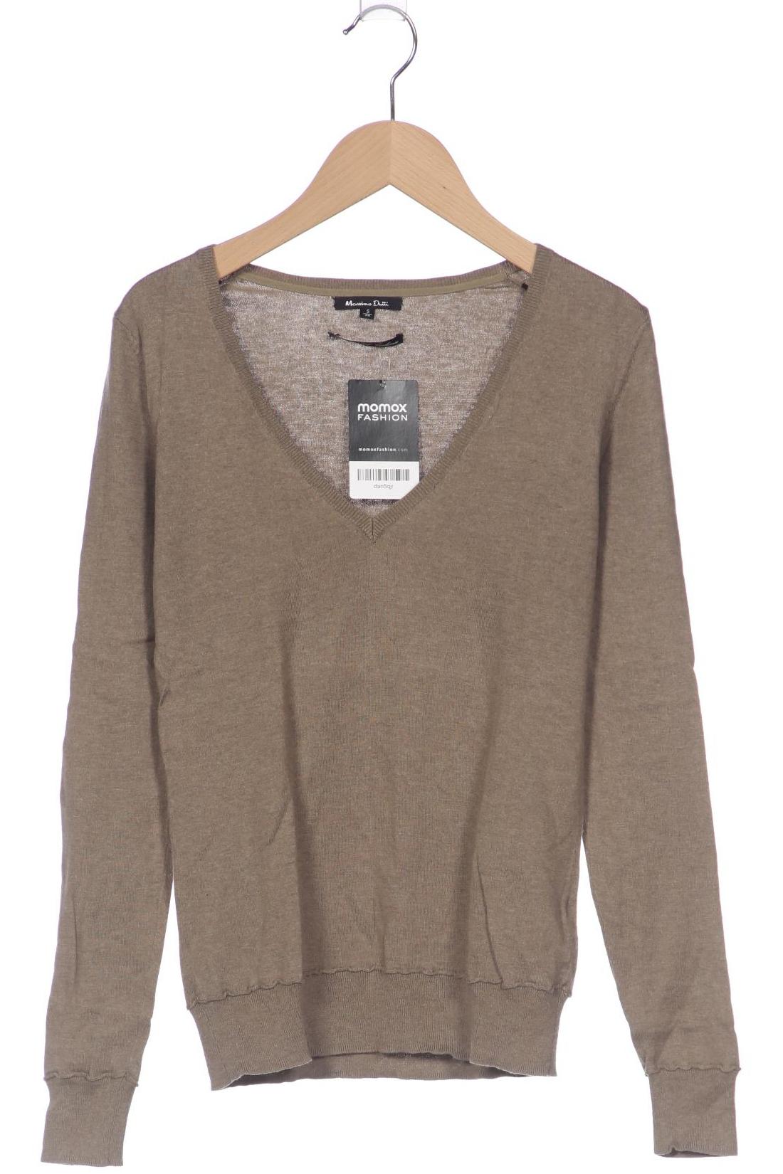 

Massimo Dutti Damen Pullover, grün, Gr. 36