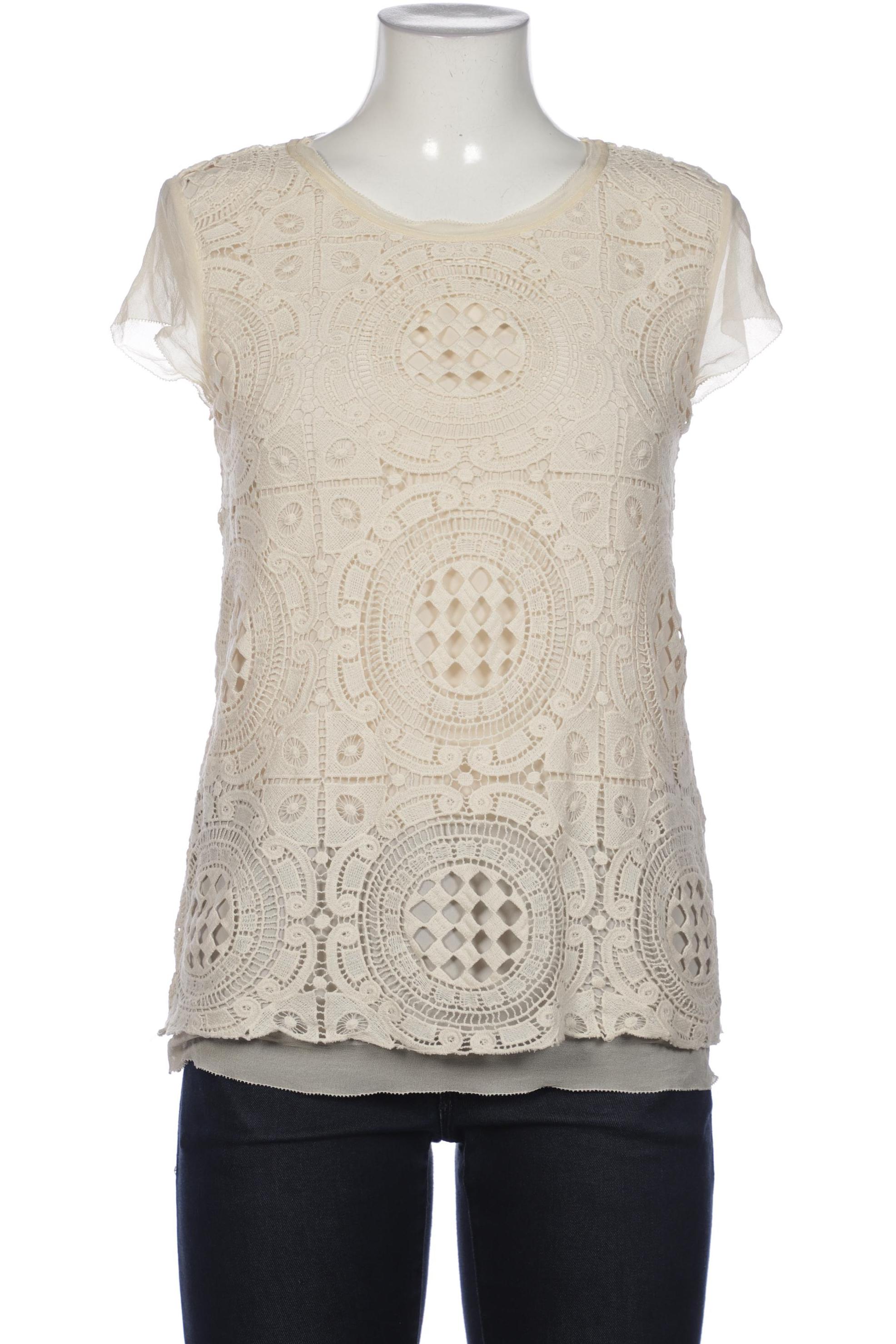 

Massimo Dutti Damen Bluse, beige, Gr. 40