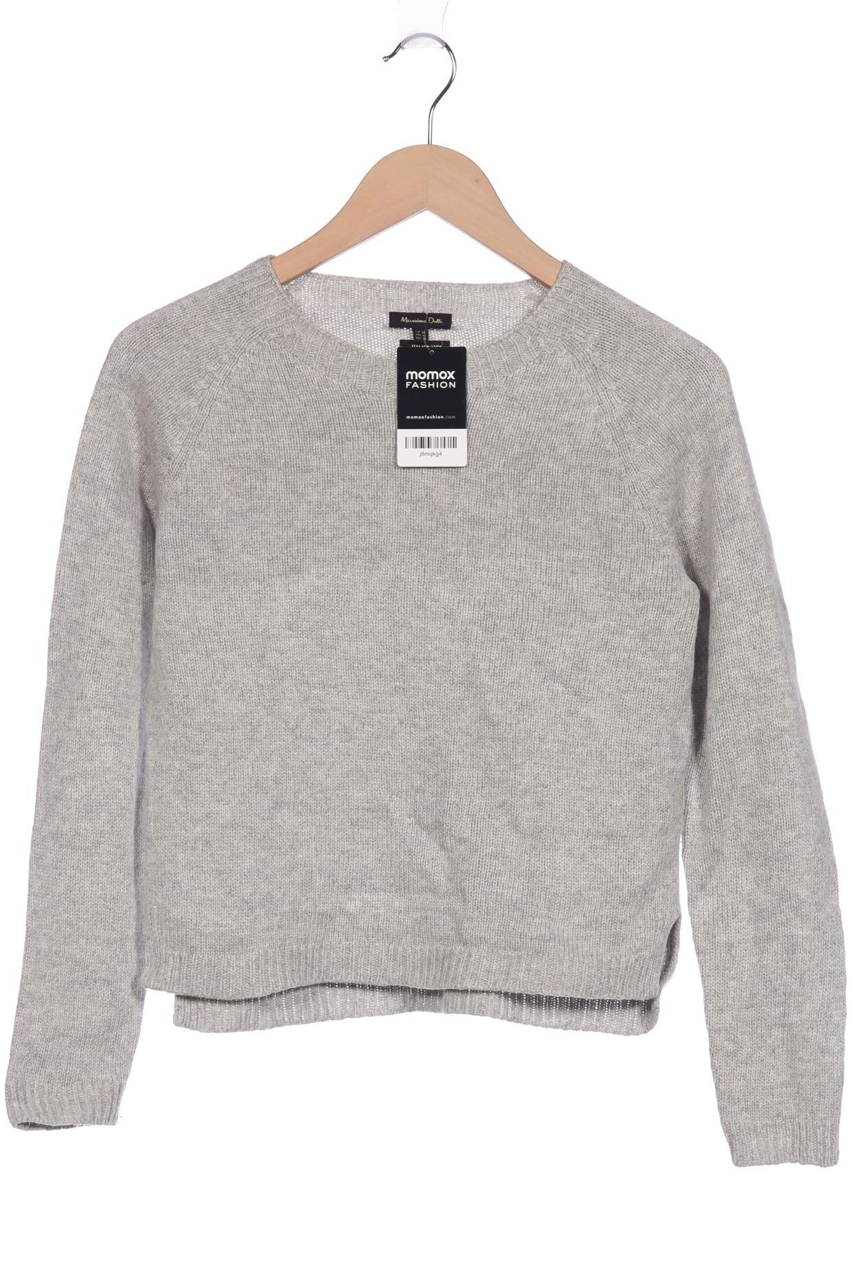 

Massimo Dutti Damen Pullover, grau, Gr. 34