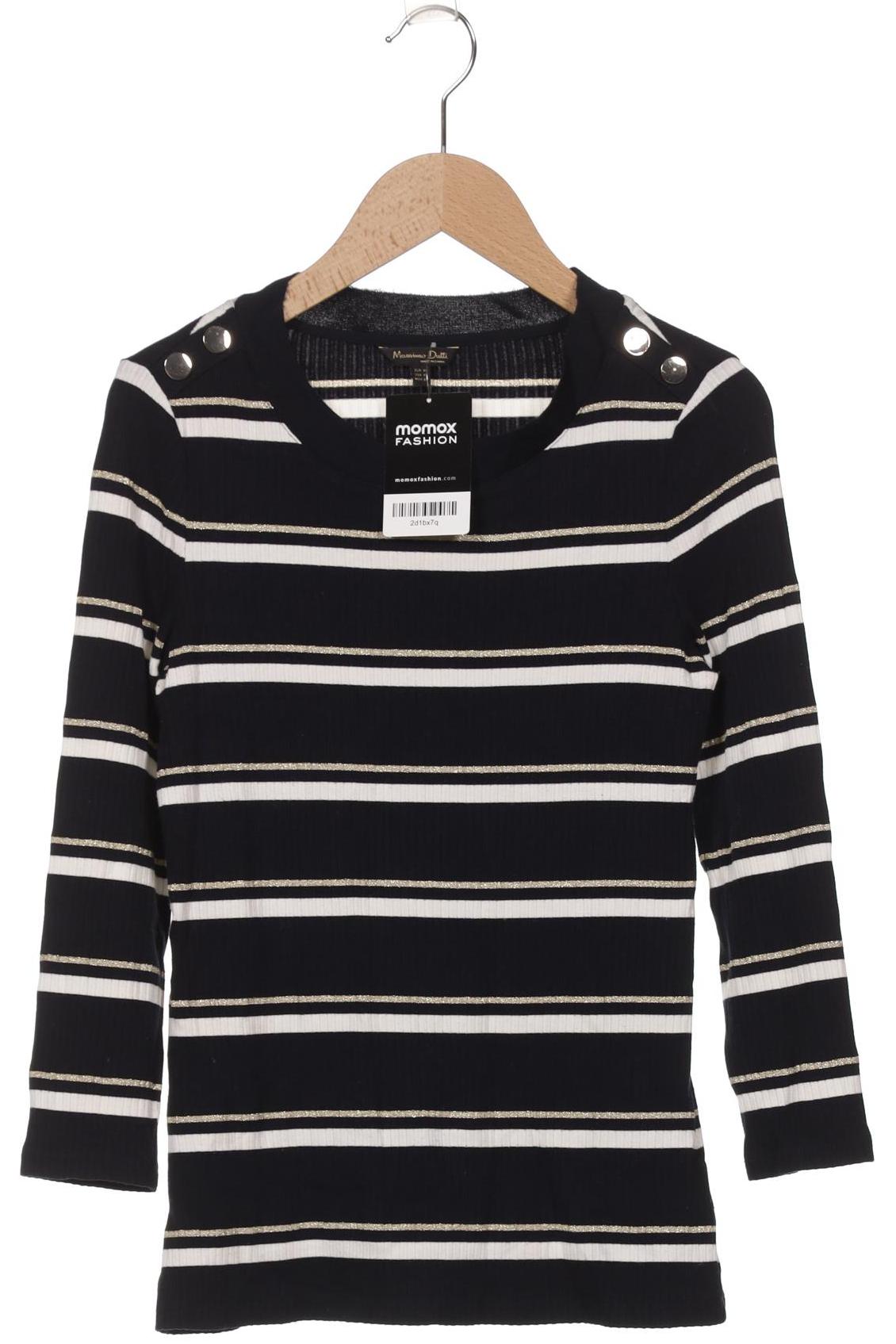 

Massimo Dutti Damen Pullover, marineblau, Gr. 34