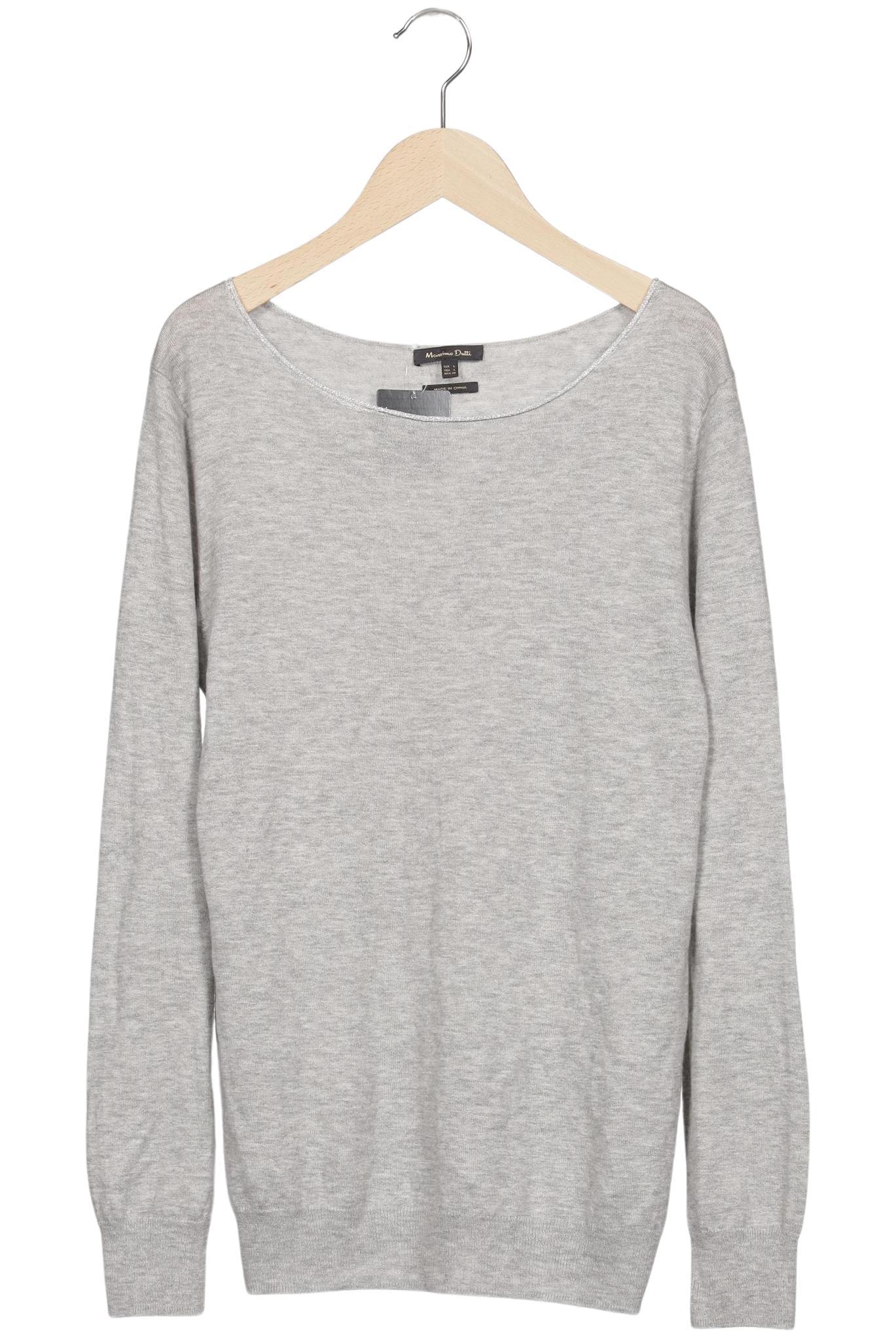 

Massimo Dutti Damen Pullover, grau, Gr. 42