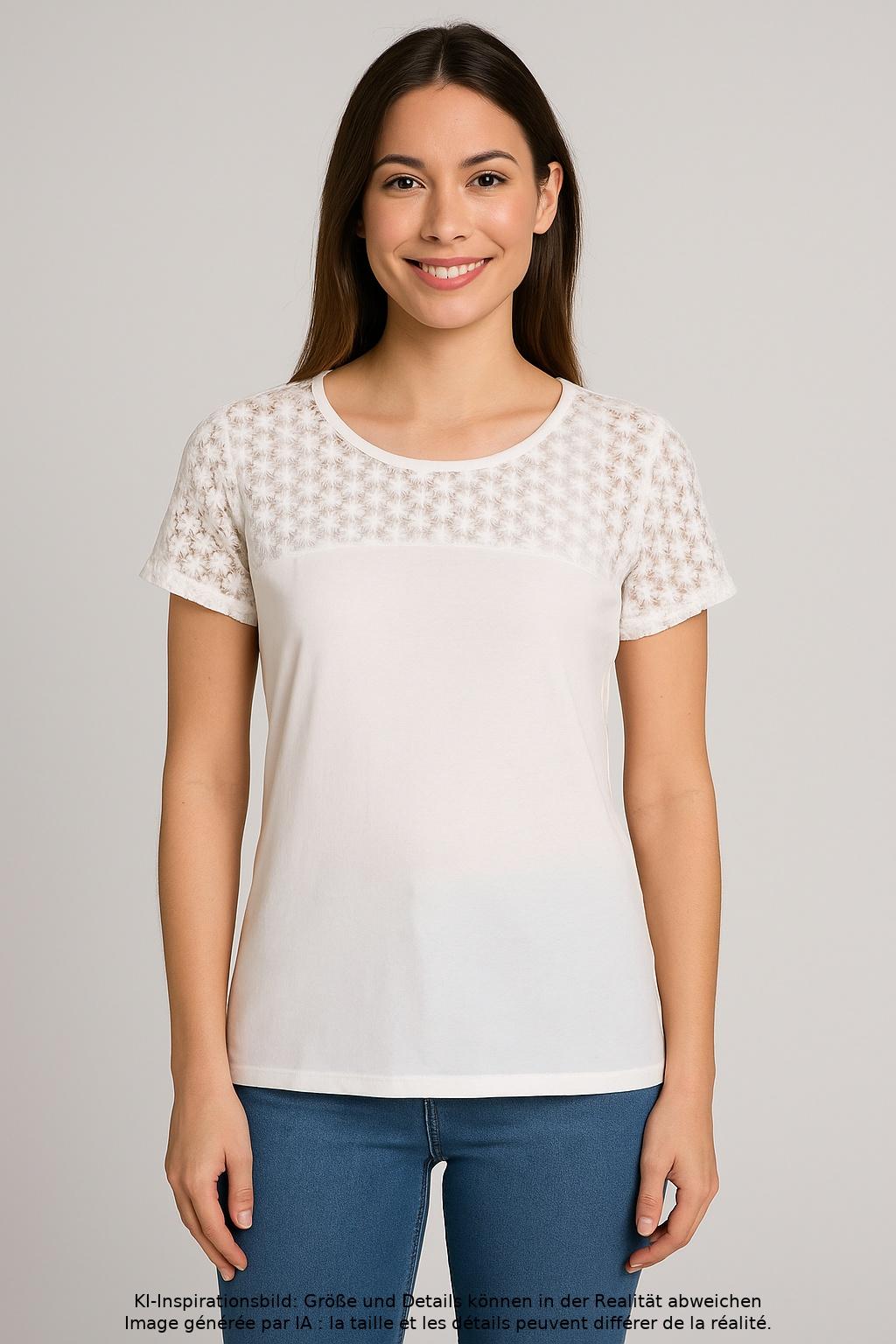 

Massimo Dutti Damen T-Shirt, weiß, Gr. 36