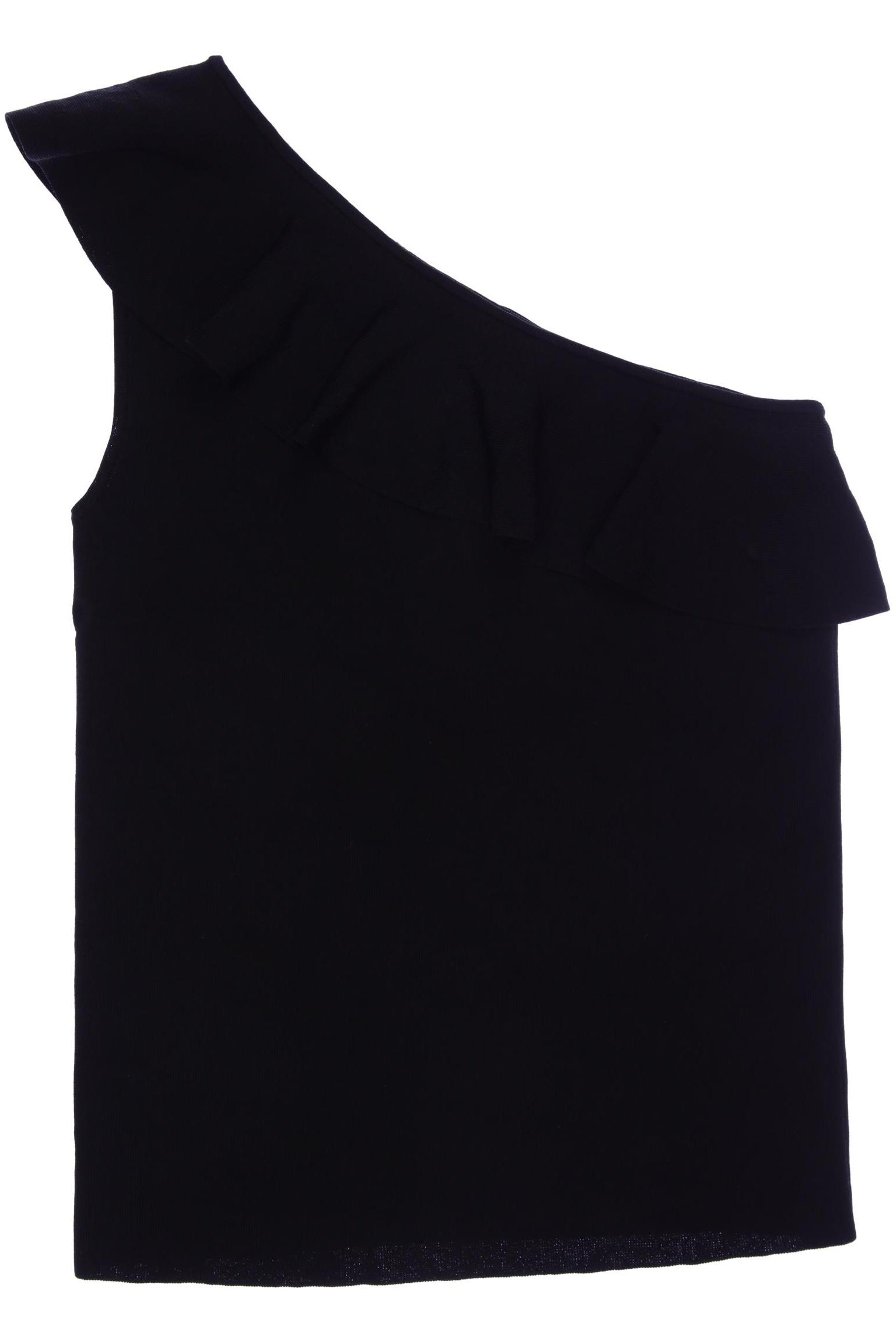 

Massimo Dutti Damen Top, schwarz, Gr. 42