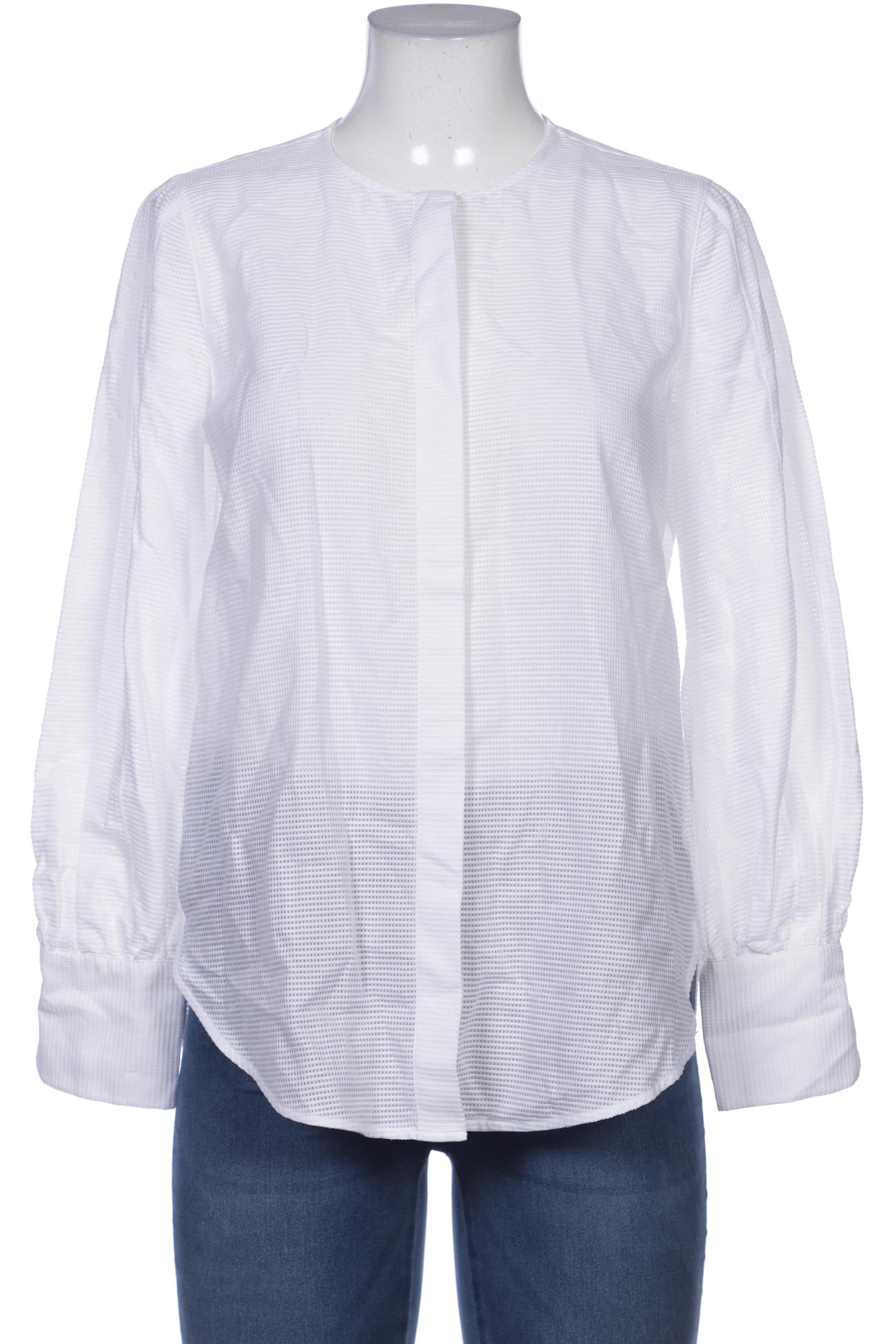 

Massimo Dutti Damen Bluse, weiß, Gr. 40