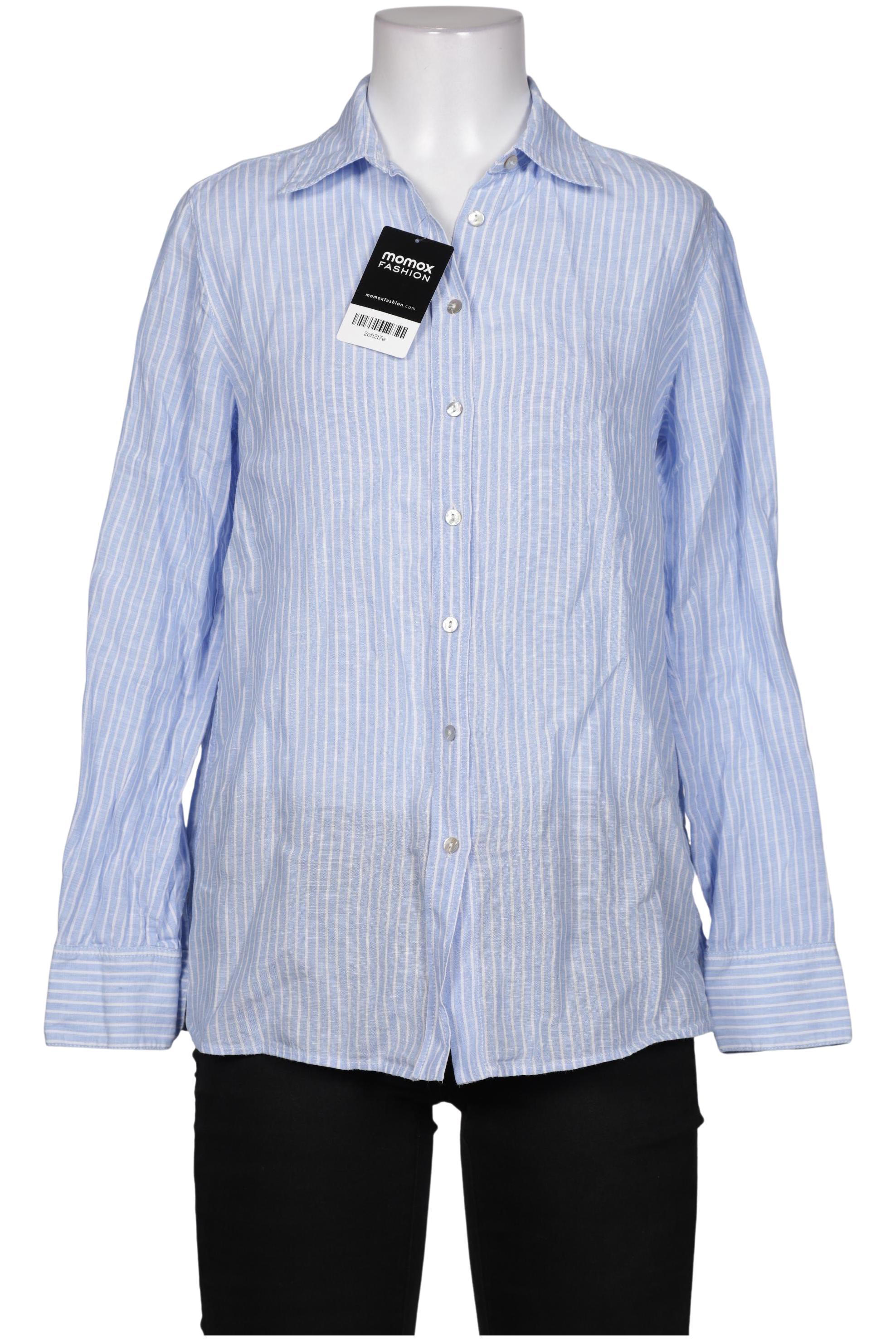 

Massimo Dutti Damen Bluse, hellblau, Gr. 34