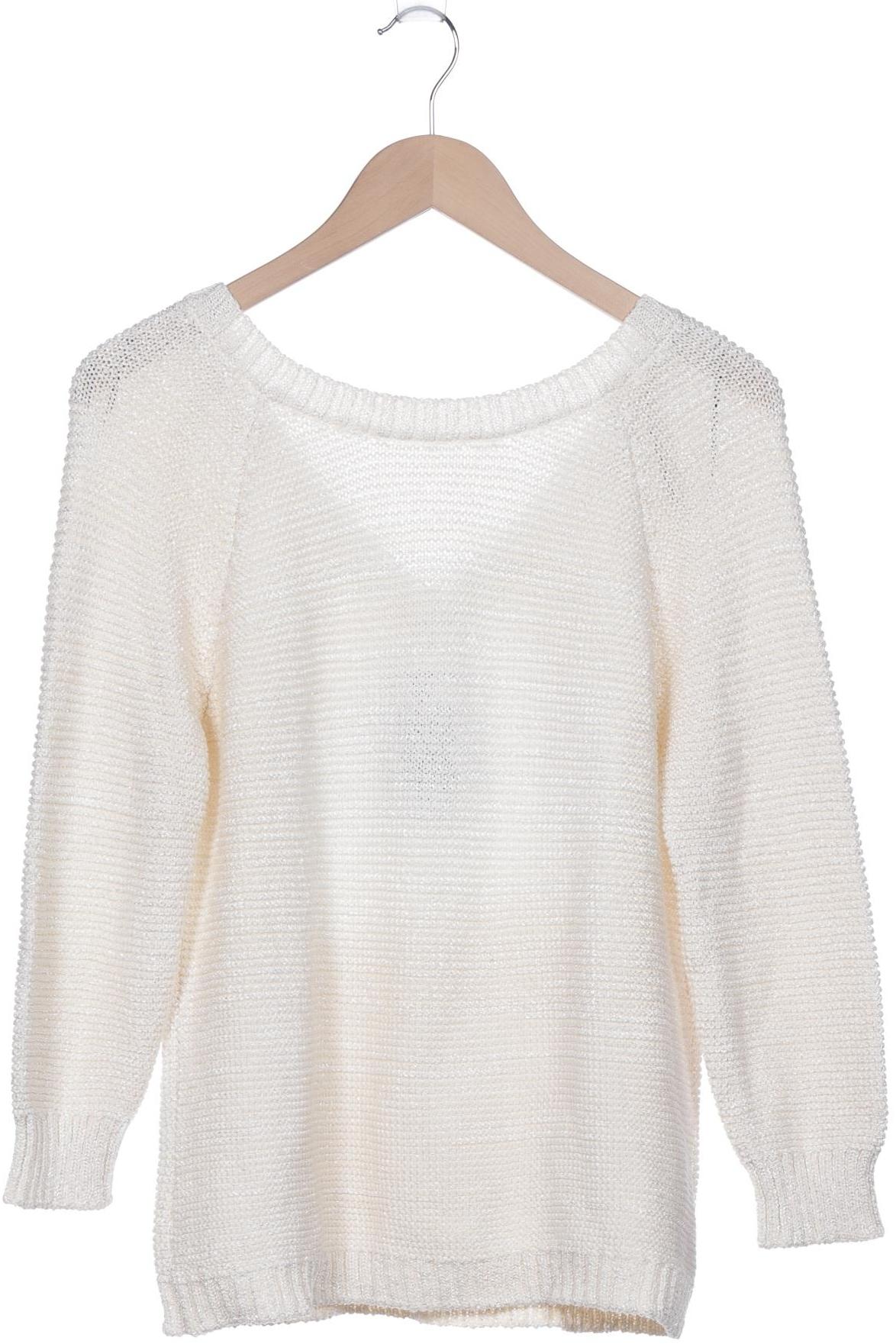 

Massimo Dutti Damen Pullover, cremeweiß, Gr. 42
