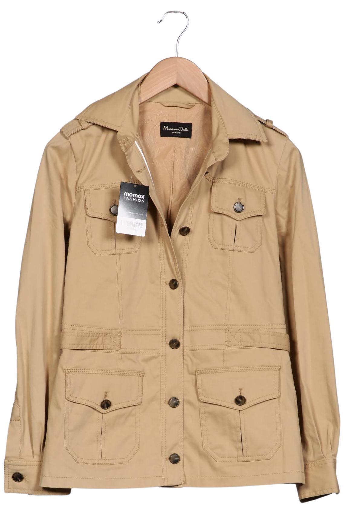 

Massimo Dutti Damen Jacke, beige, Gr. 42