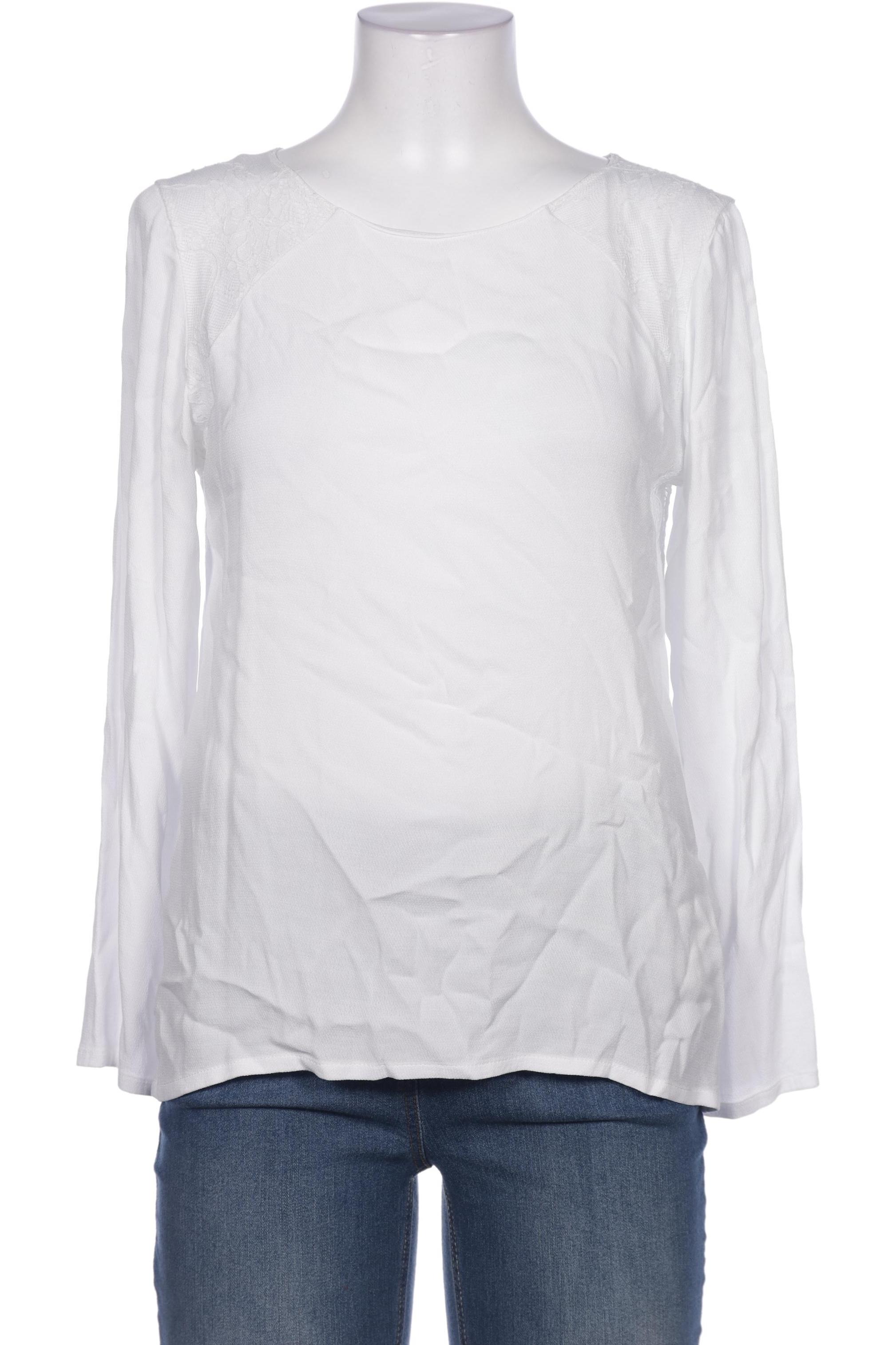 

Massimo Dutti Damen Bluse, weiß, Gr. 42