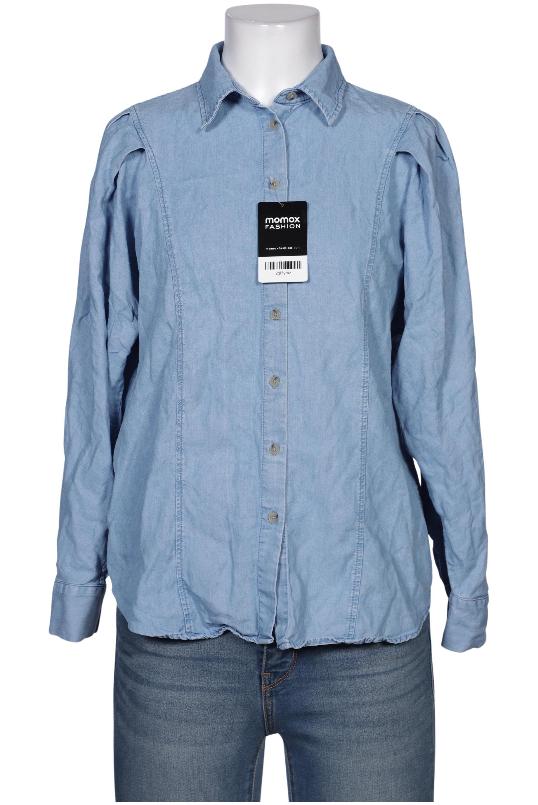 

Massimo Dutti Damen Bluse, hellblau, Gr. 36