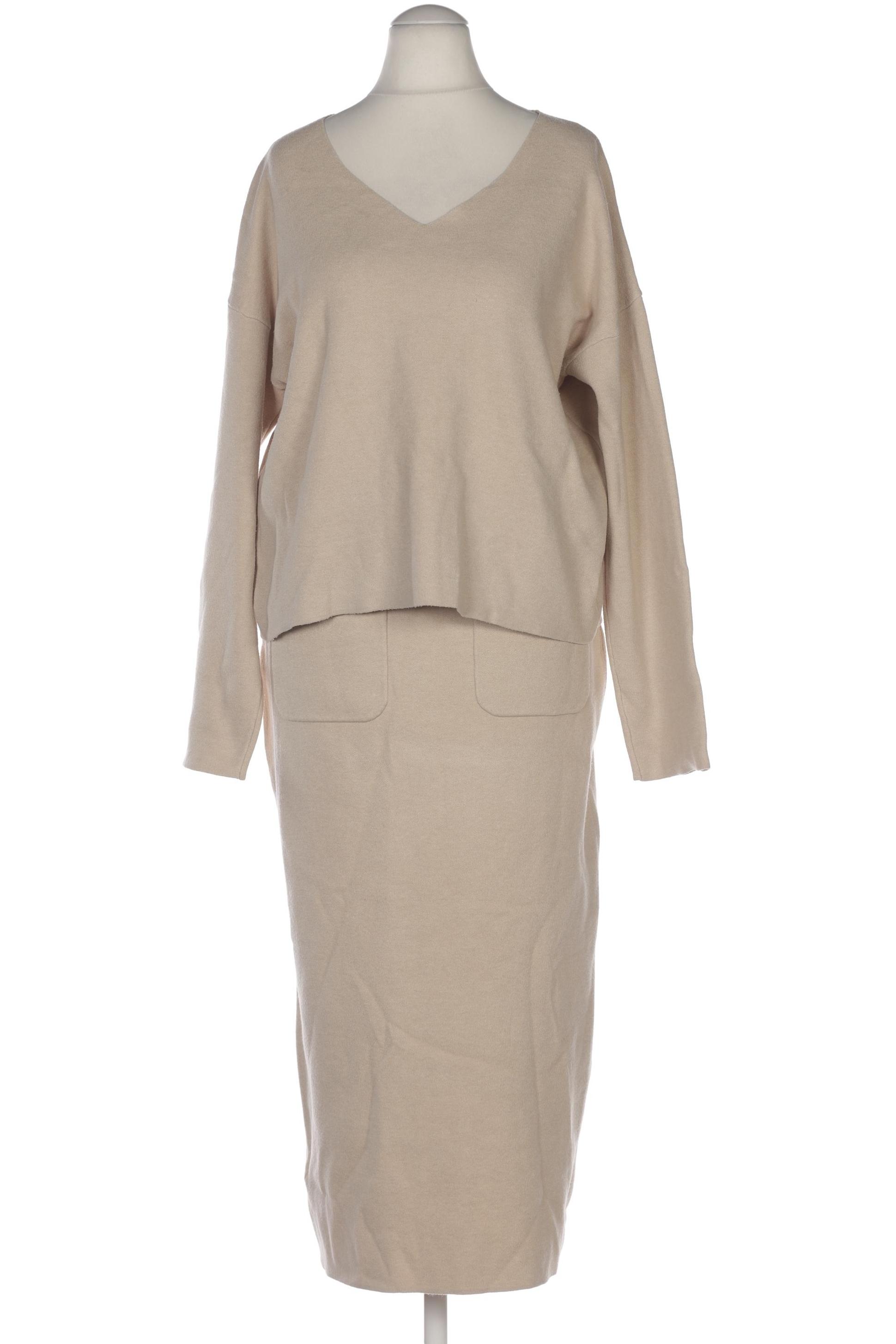 

Massimo Dutti Damen Anzug, beige, Gr. 38