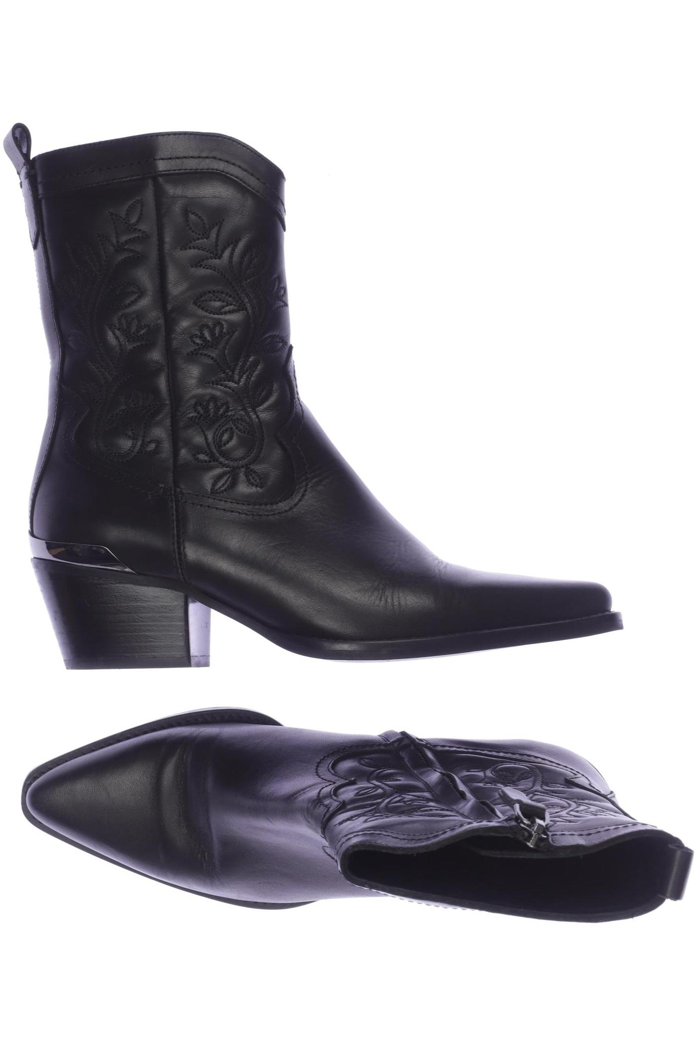 

Massimo Dutti Damen Stiefelette, schwarz, Gr. 36