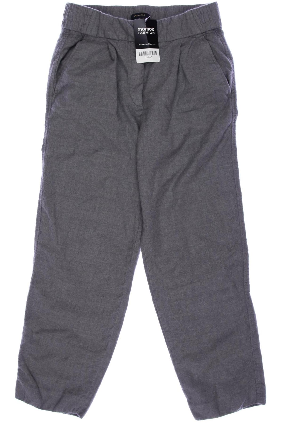 

Massimo Dutti Damen Stoffhose, grau, Gr. 36