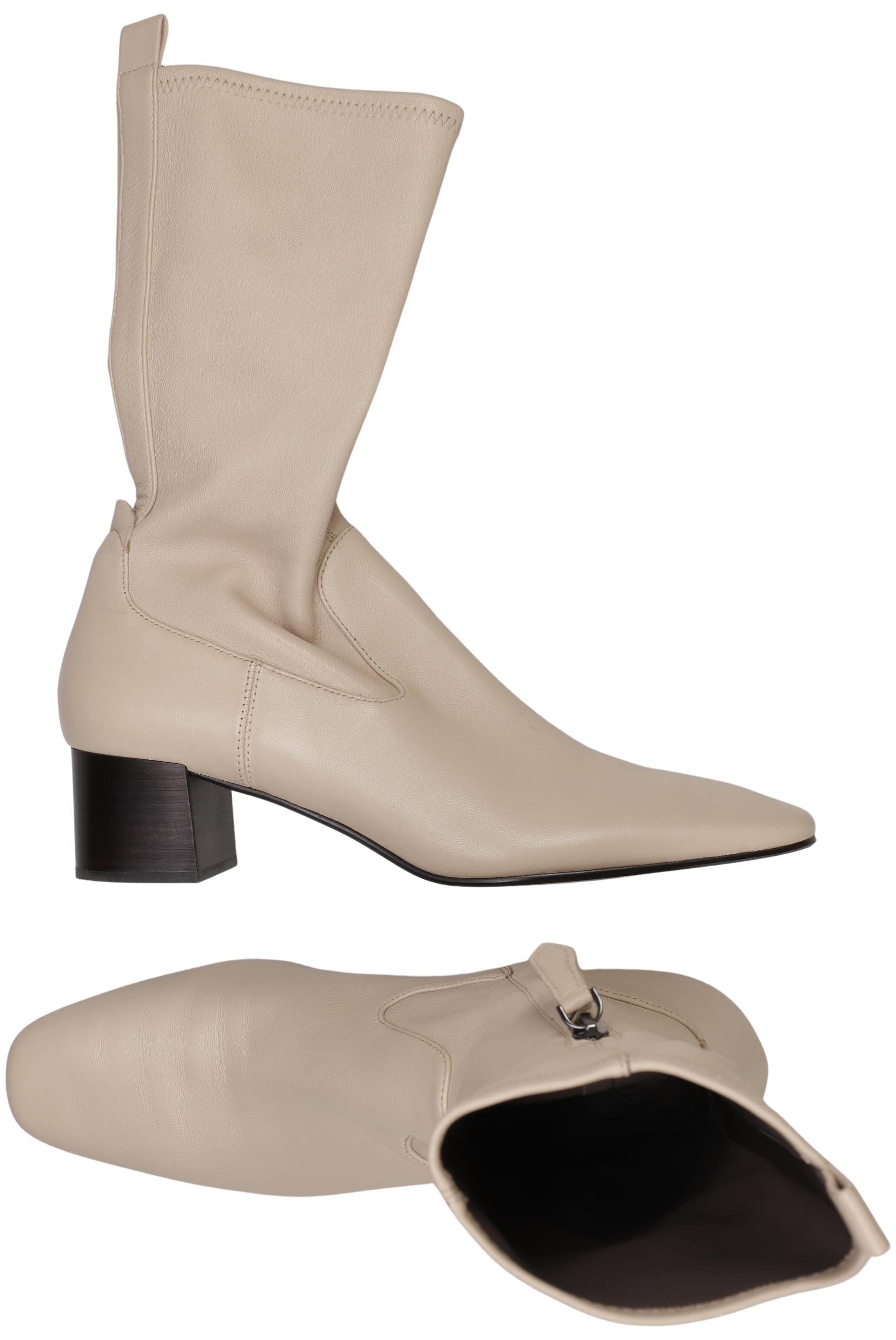 

Massimo Dutti Damen Stiefelette, beige, Gr. 40