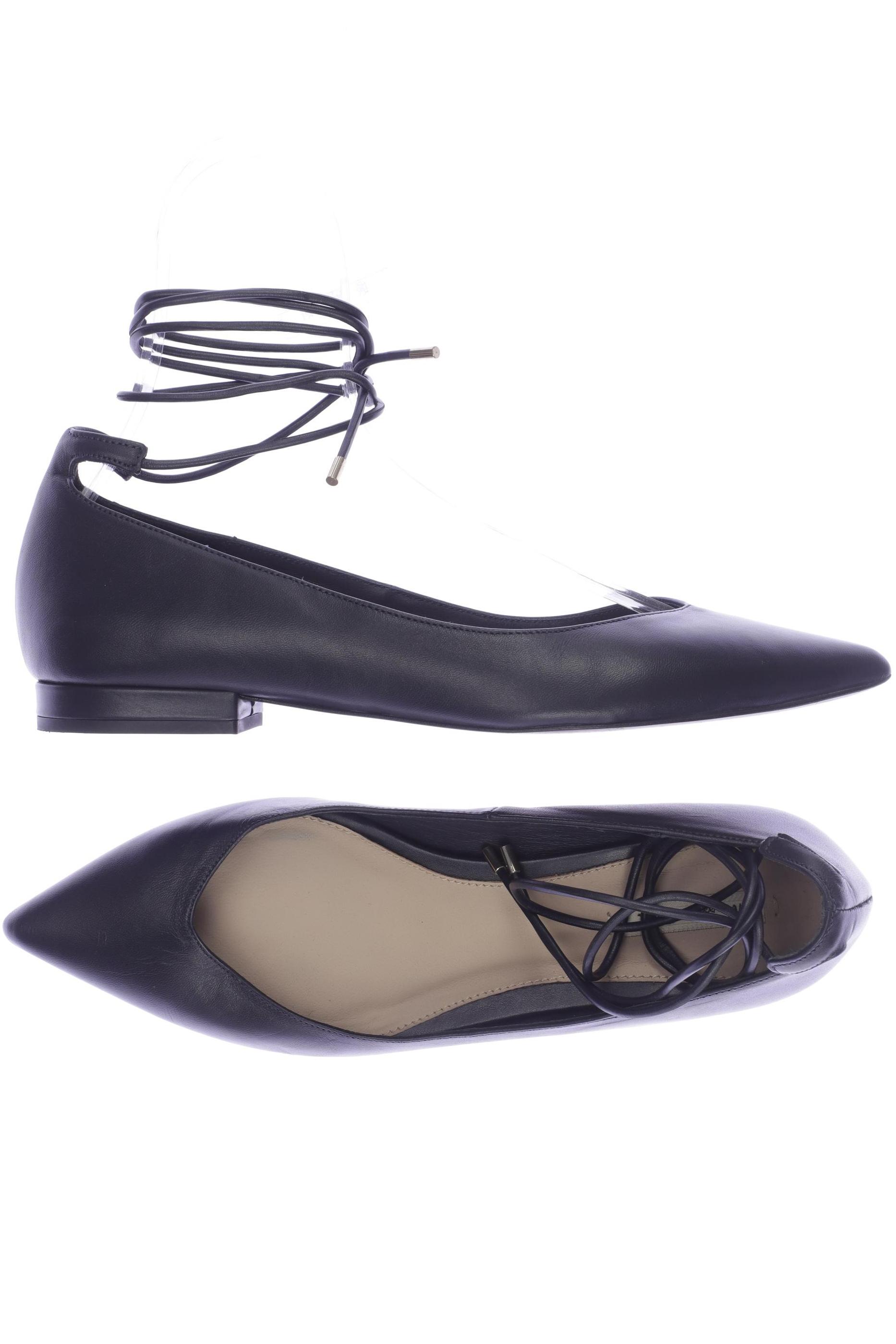 

Massimo Dutti Damen Ballerinas, marineblau