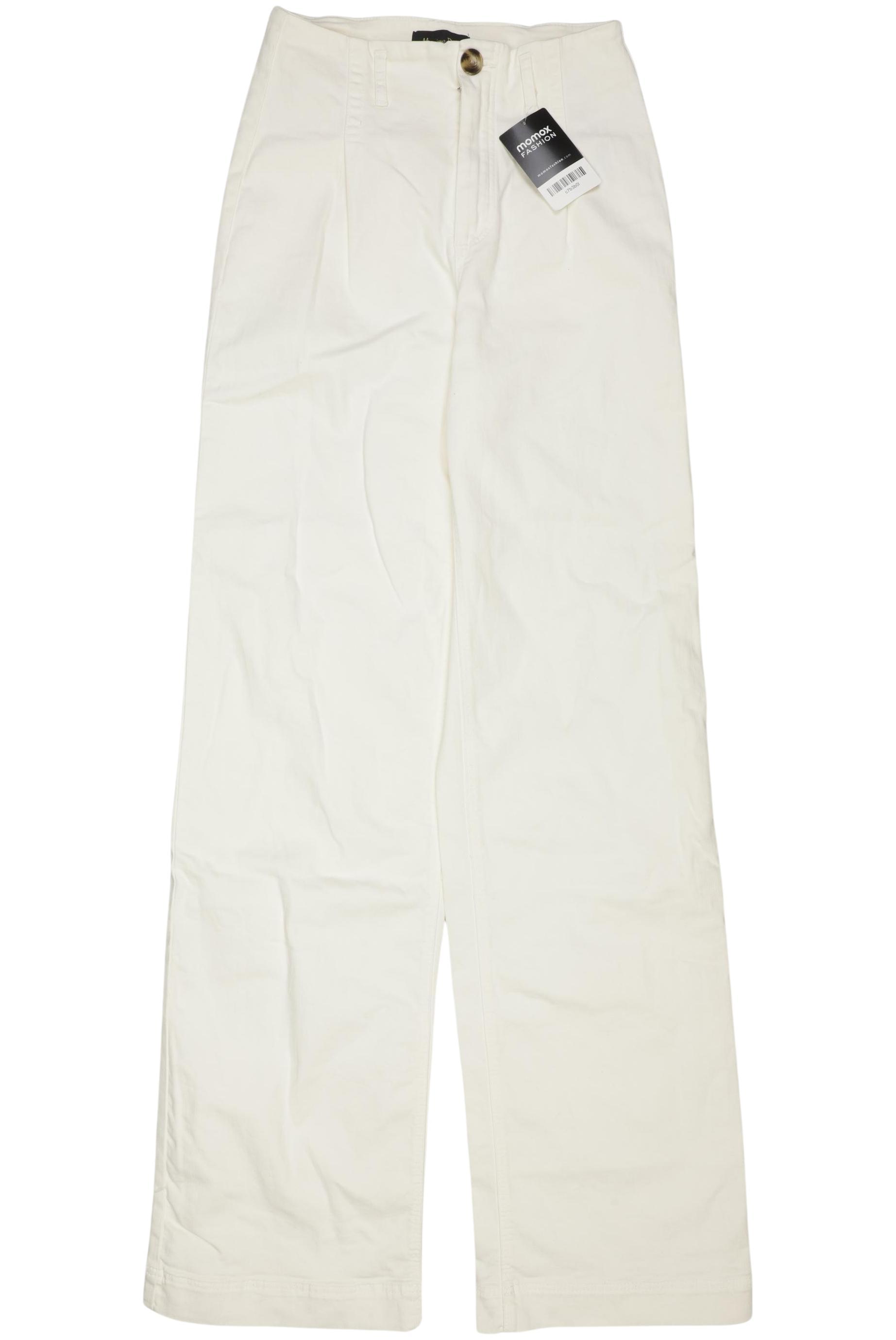 

Massimo Dutti Damen Jeans, weiß, Gr. 36