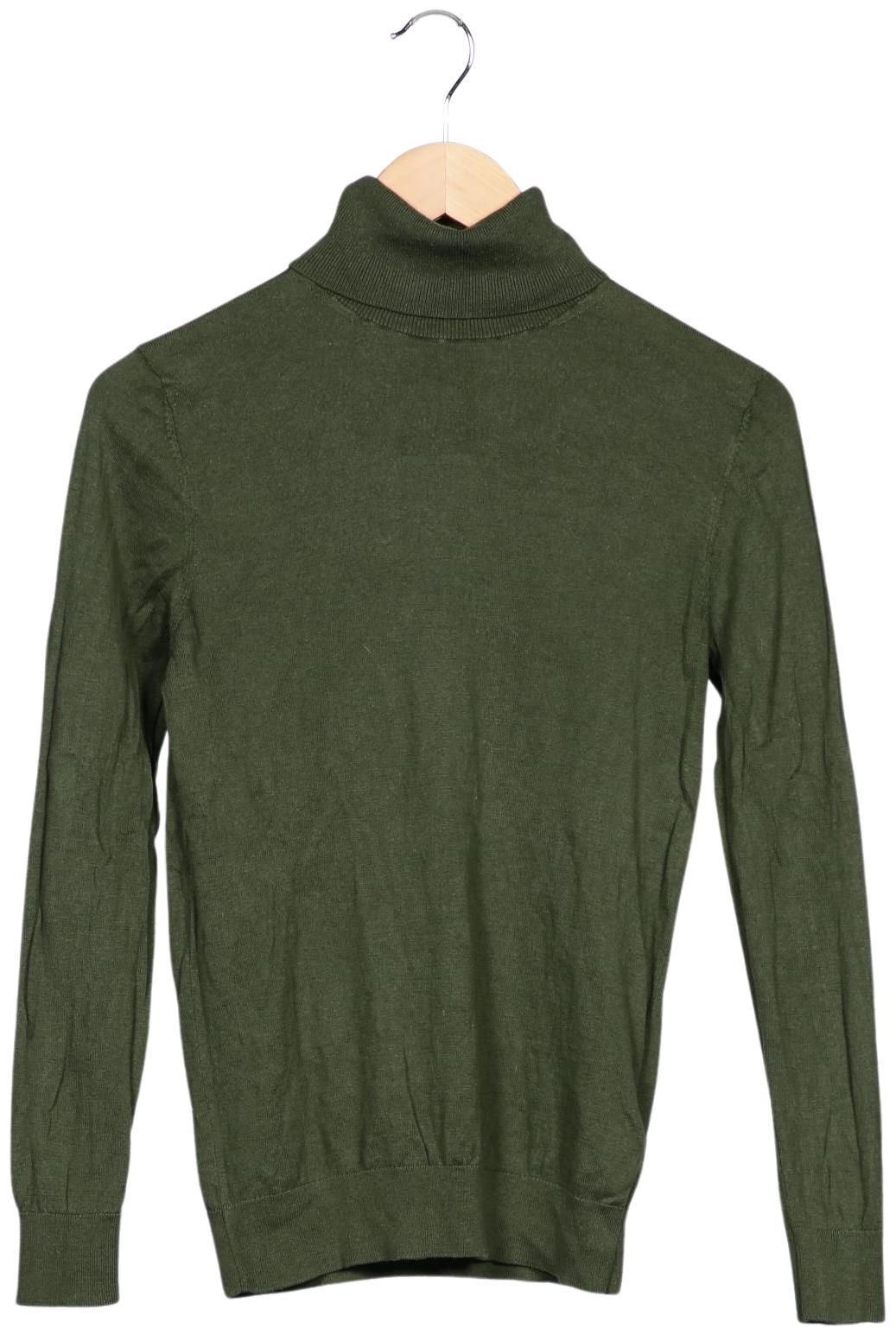 

Massimo Dutti Damen Langarmshirt, grün, Gr. 38