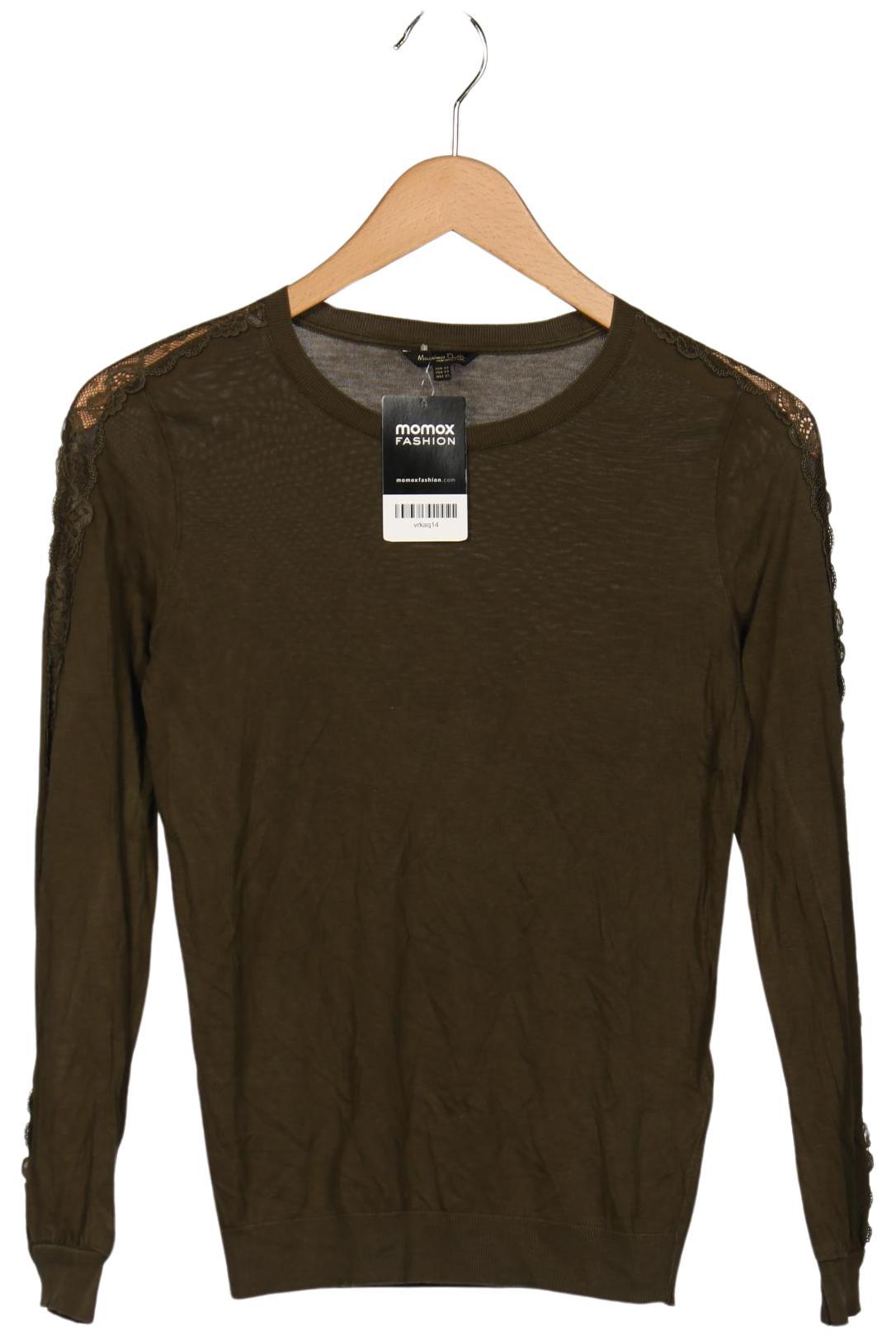 

Massimo Dutti Damen Pullover, grün, Gr. 34