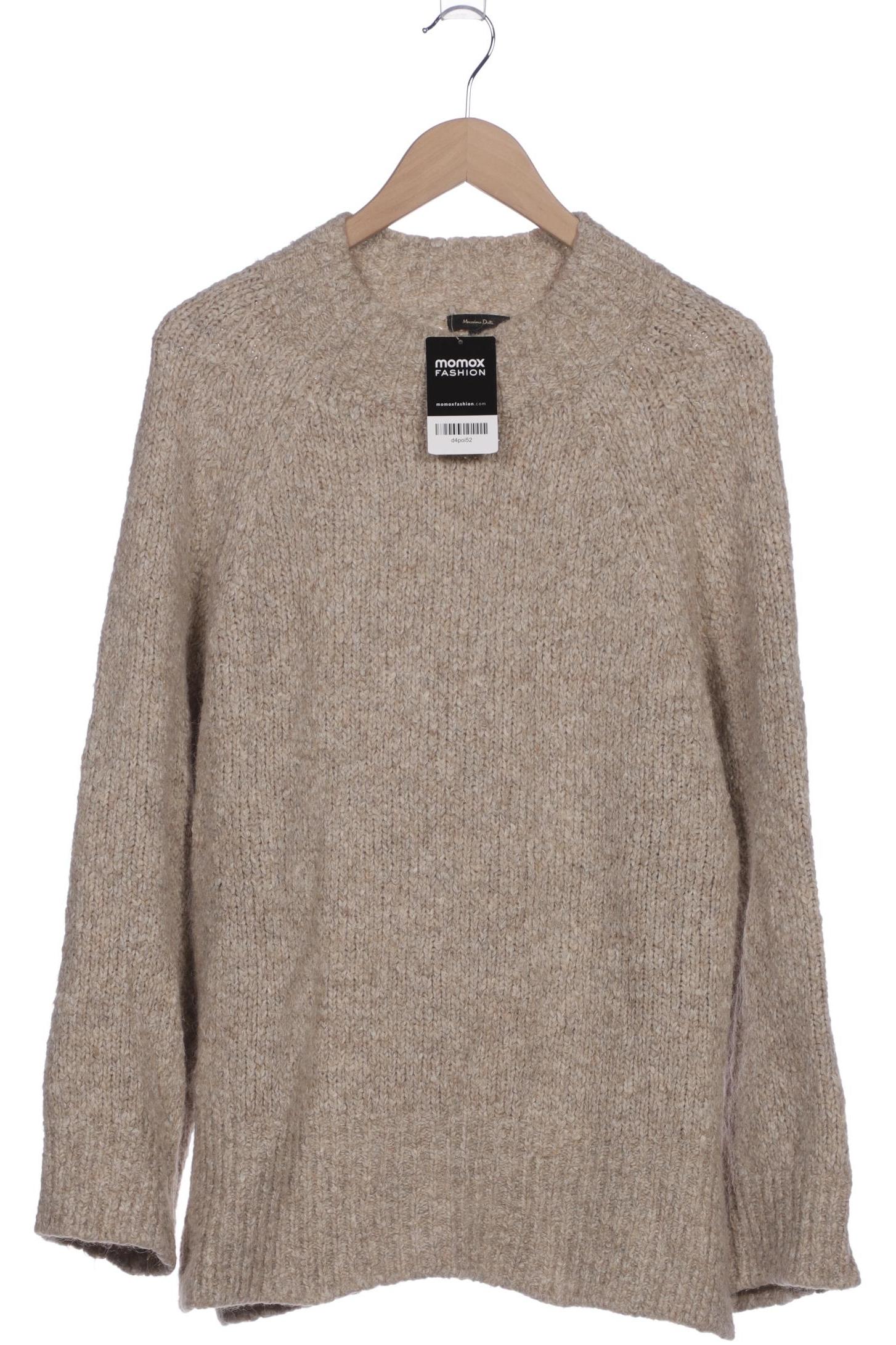 

Massimo Dutti Damen Pullover, beige, Gr. 38
