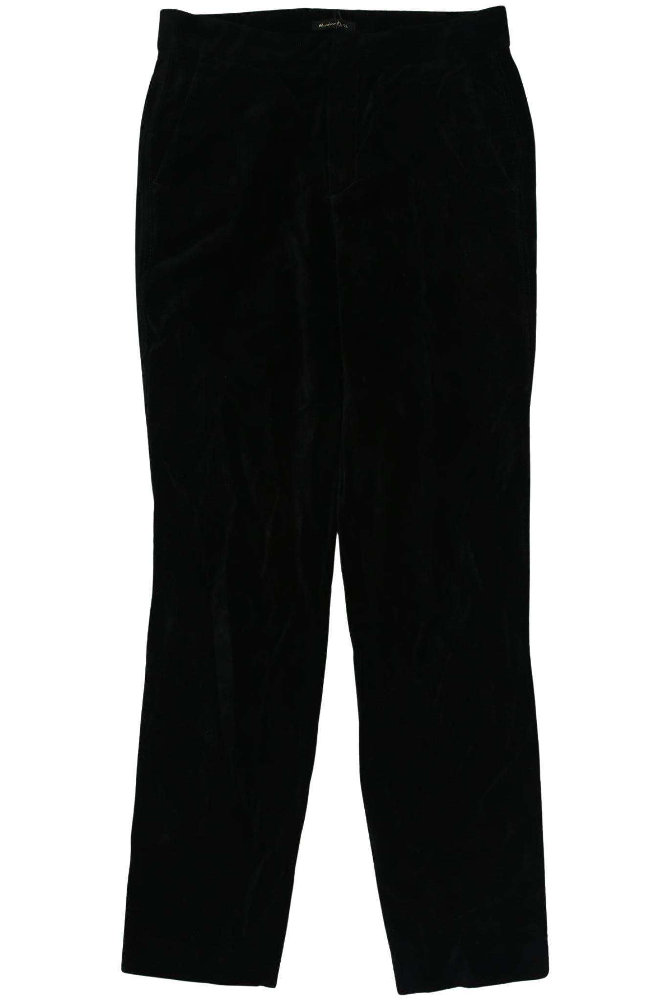 

Massimo Dutti Damen Stoffhose, schwarz, Gr. 36