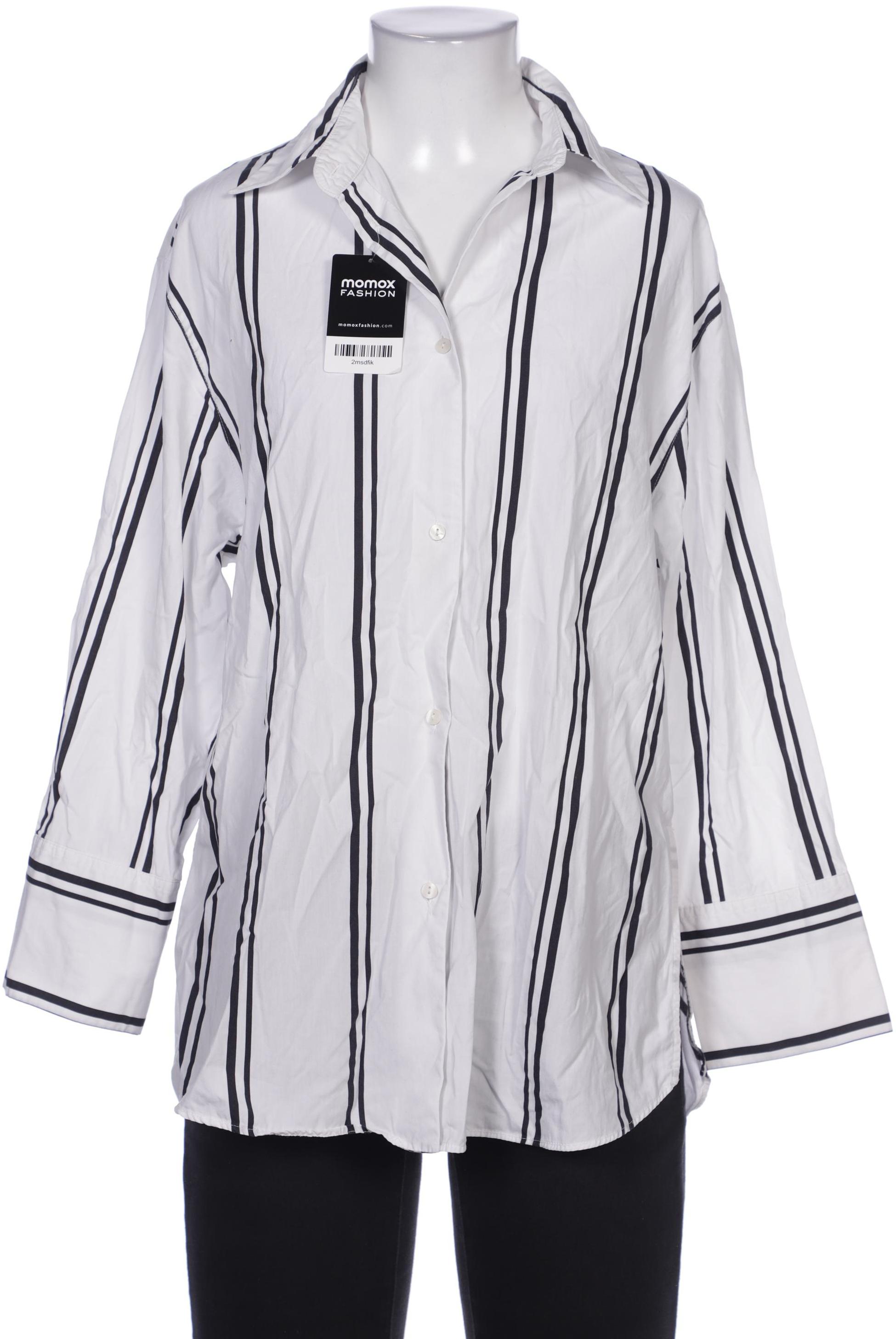 

Massimo Dutti Damen Bluse, weiß, Gr. 36