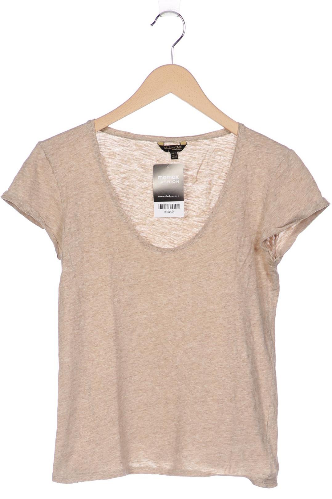 

Massimo Dutti Damen T-Shirt, beige