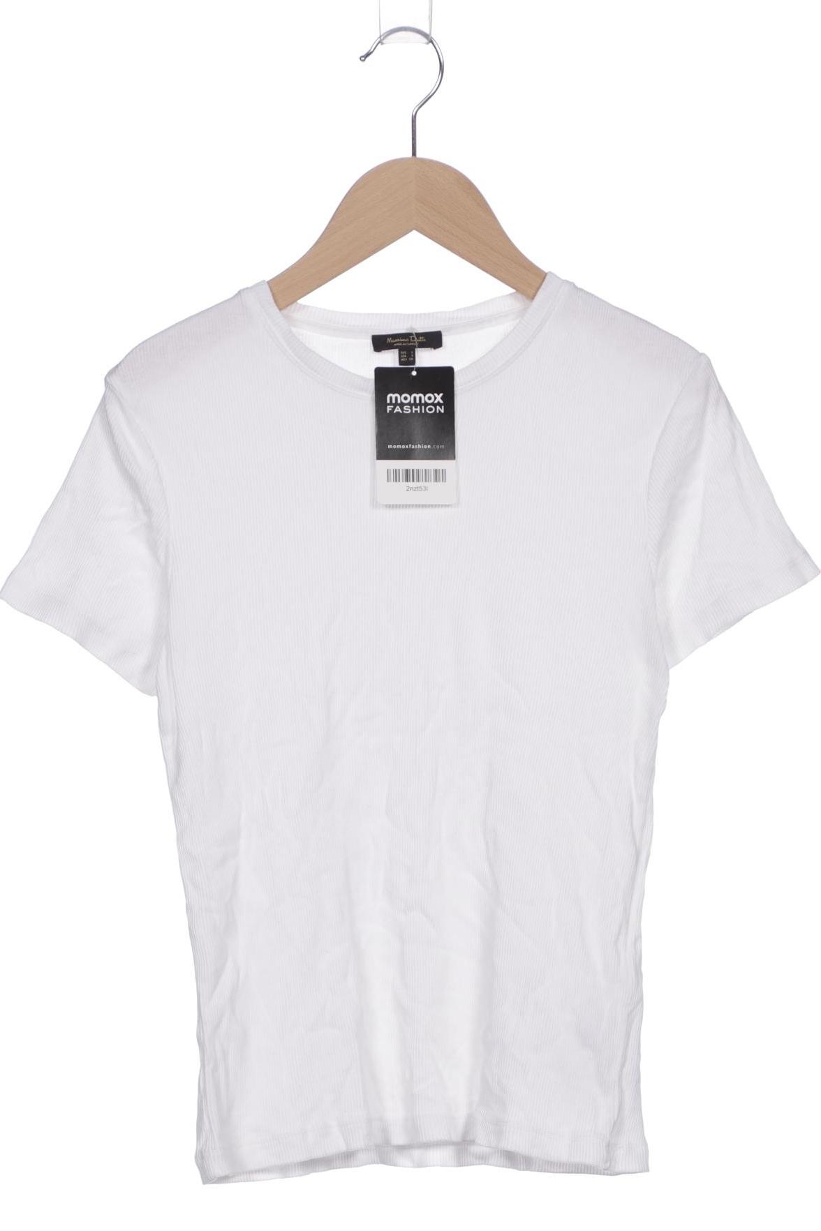 

Massimo Dutti Damen T-Shirt, weiß, Gr. 36