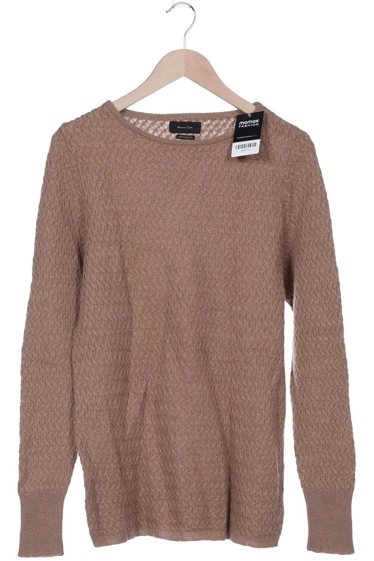 

Massimo Dutti Damen Pullover, braun, Gr. 38