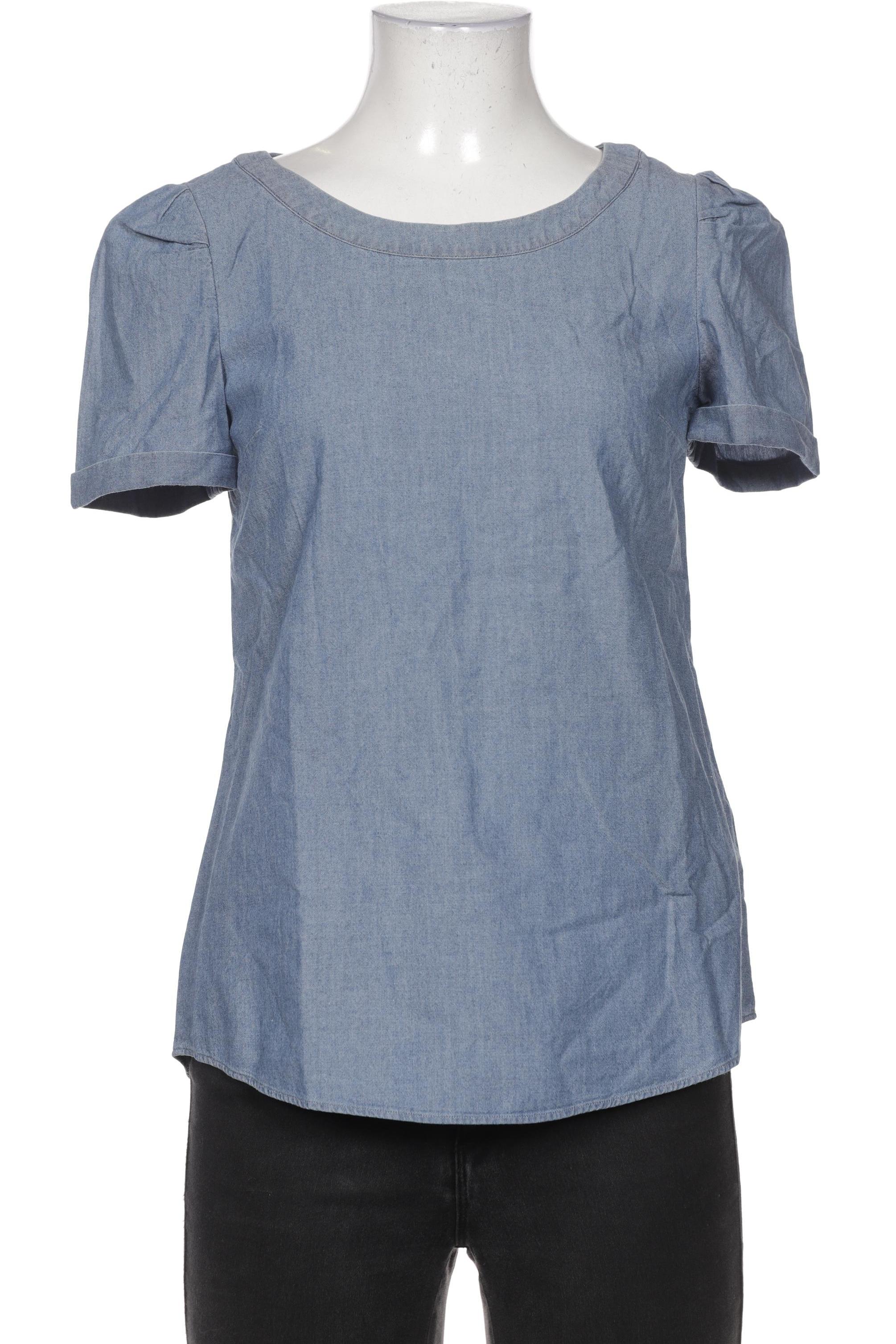 

Massimo Dutti Damen Bluse, blau, Gr. 34