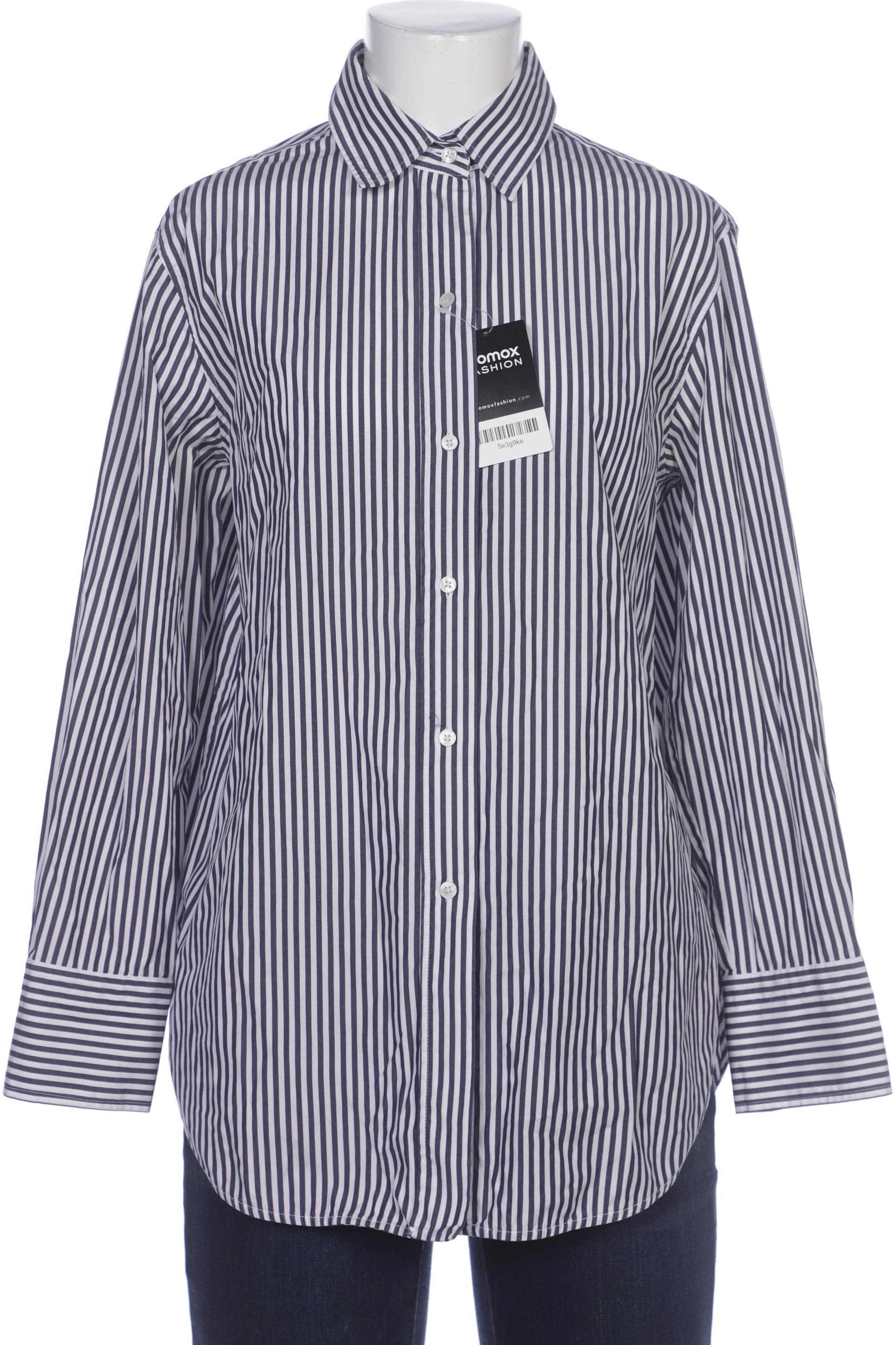 

Massimo Dutti Damen Bluse, marineblau, Gr. 36