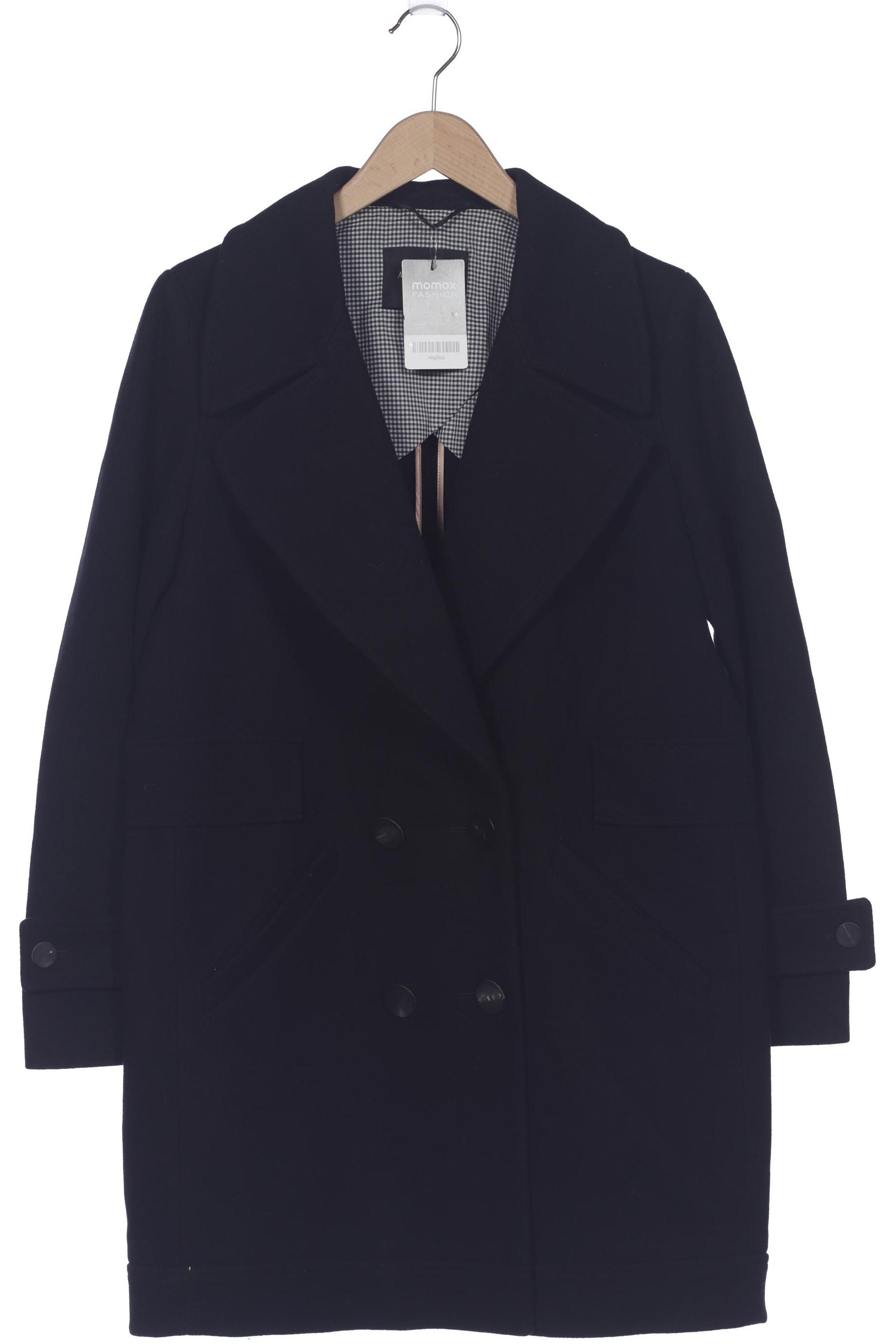 

Massimo Dutti Damen Mantel, schwarz, Gr. 40
