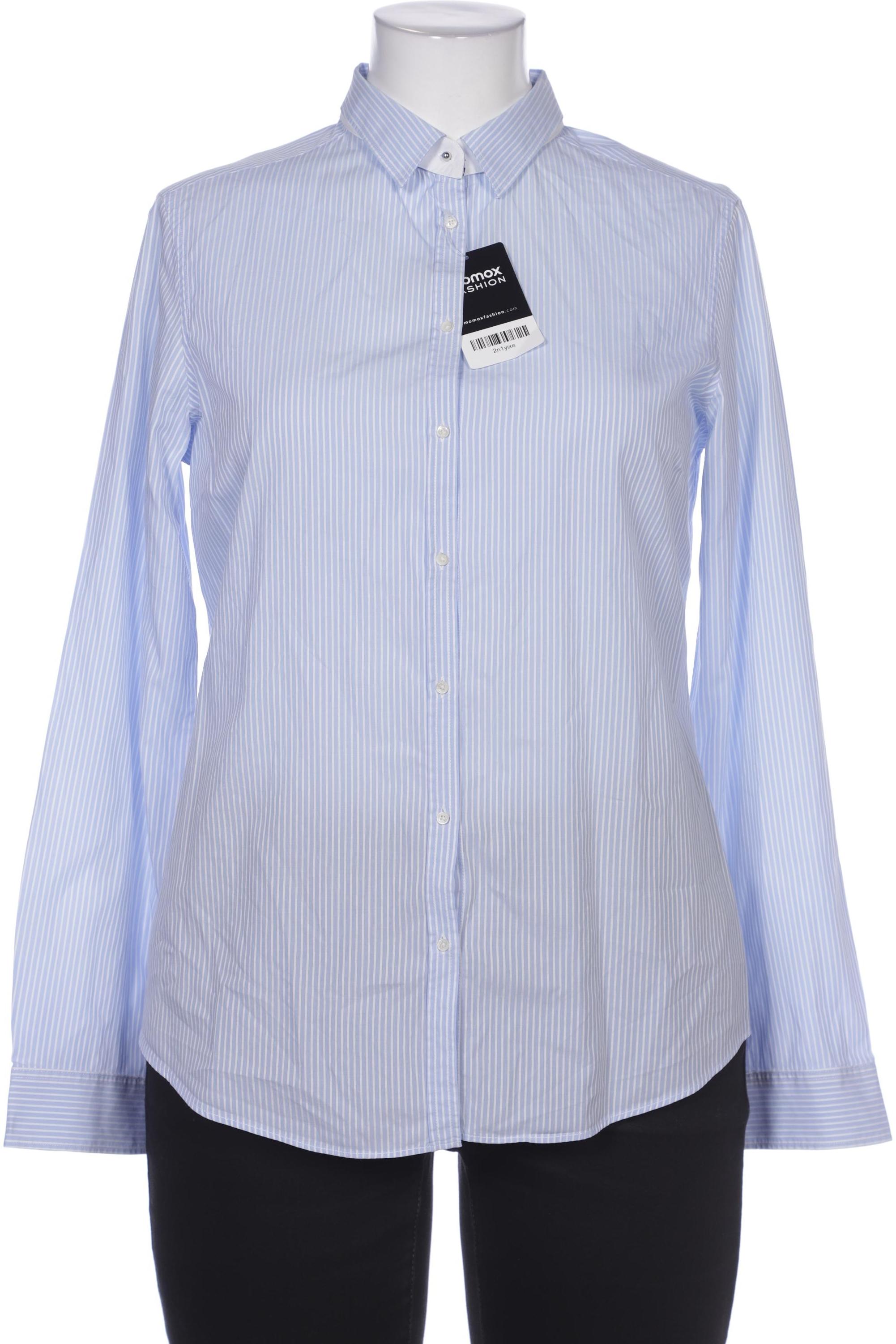 

Massimo Dutti Damen Bluse, blau, Gr. 44