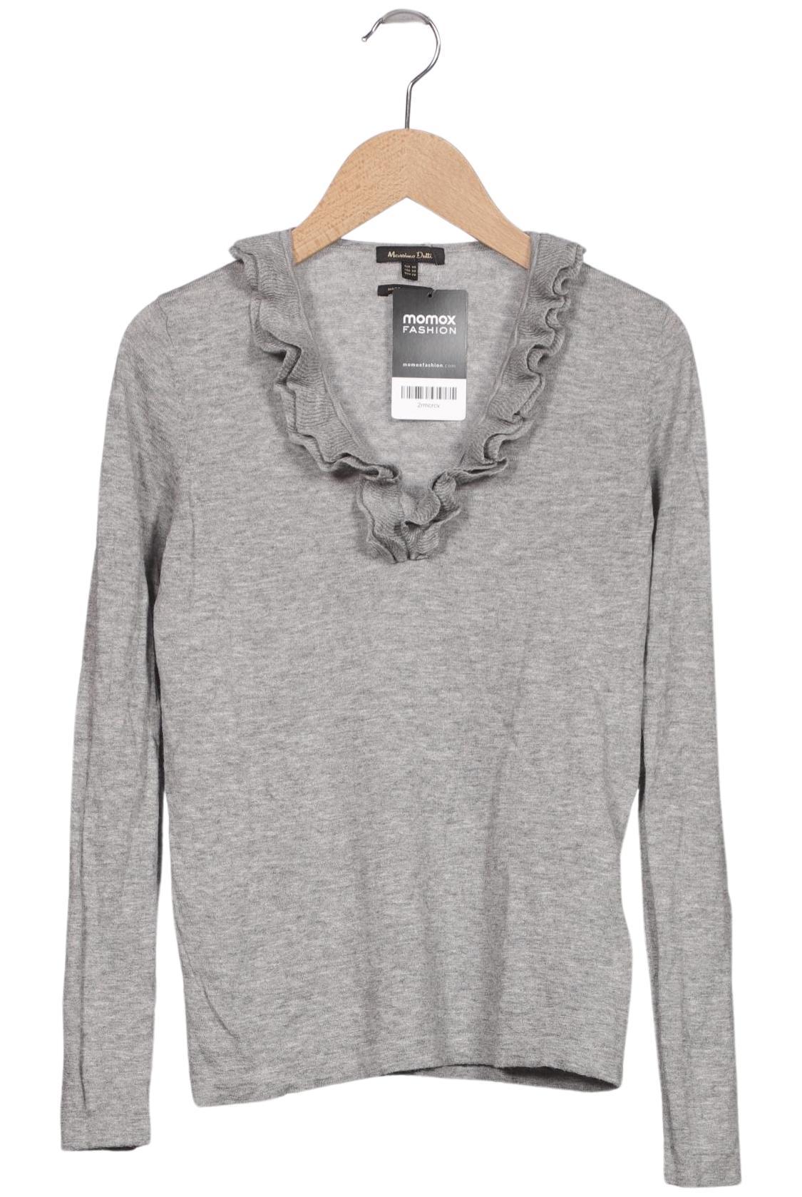 

Massimo Dutti Damen Pullover, grau, Gr. 34