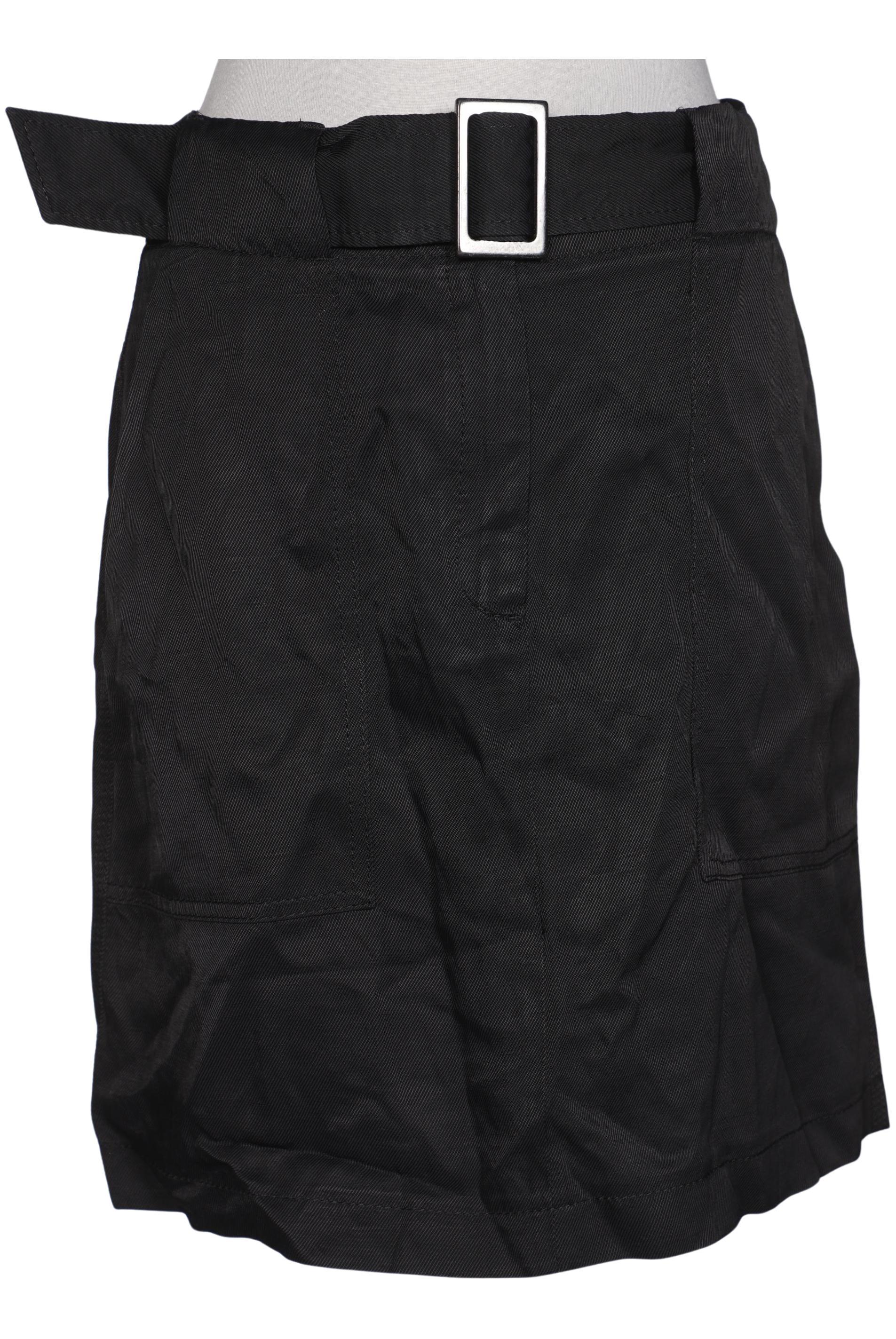 

Massimo Dutti Damen Rock, schwarz, Gr. 40