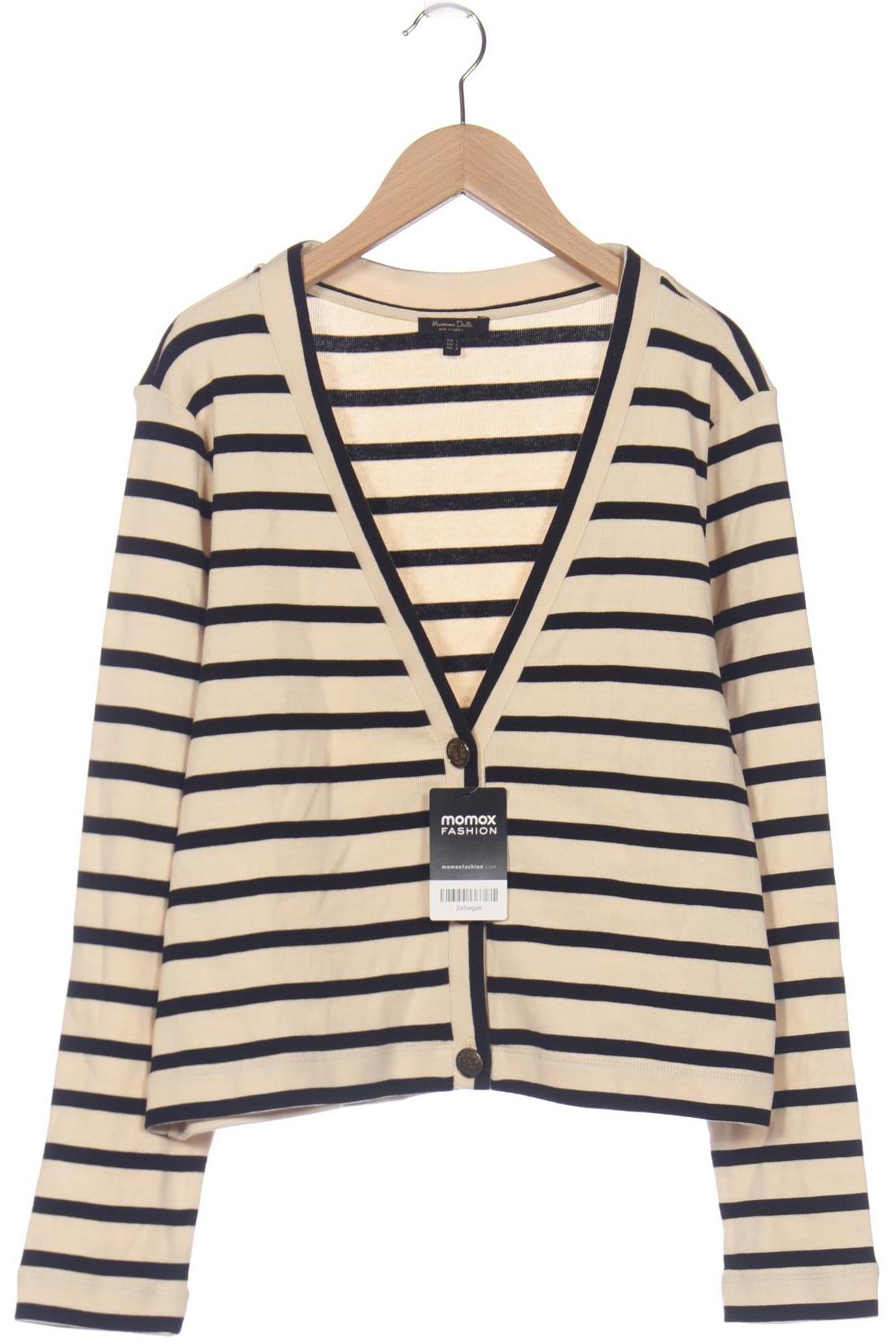

Massimo Dutti Damen Strickjacke, beige, Gr. 42