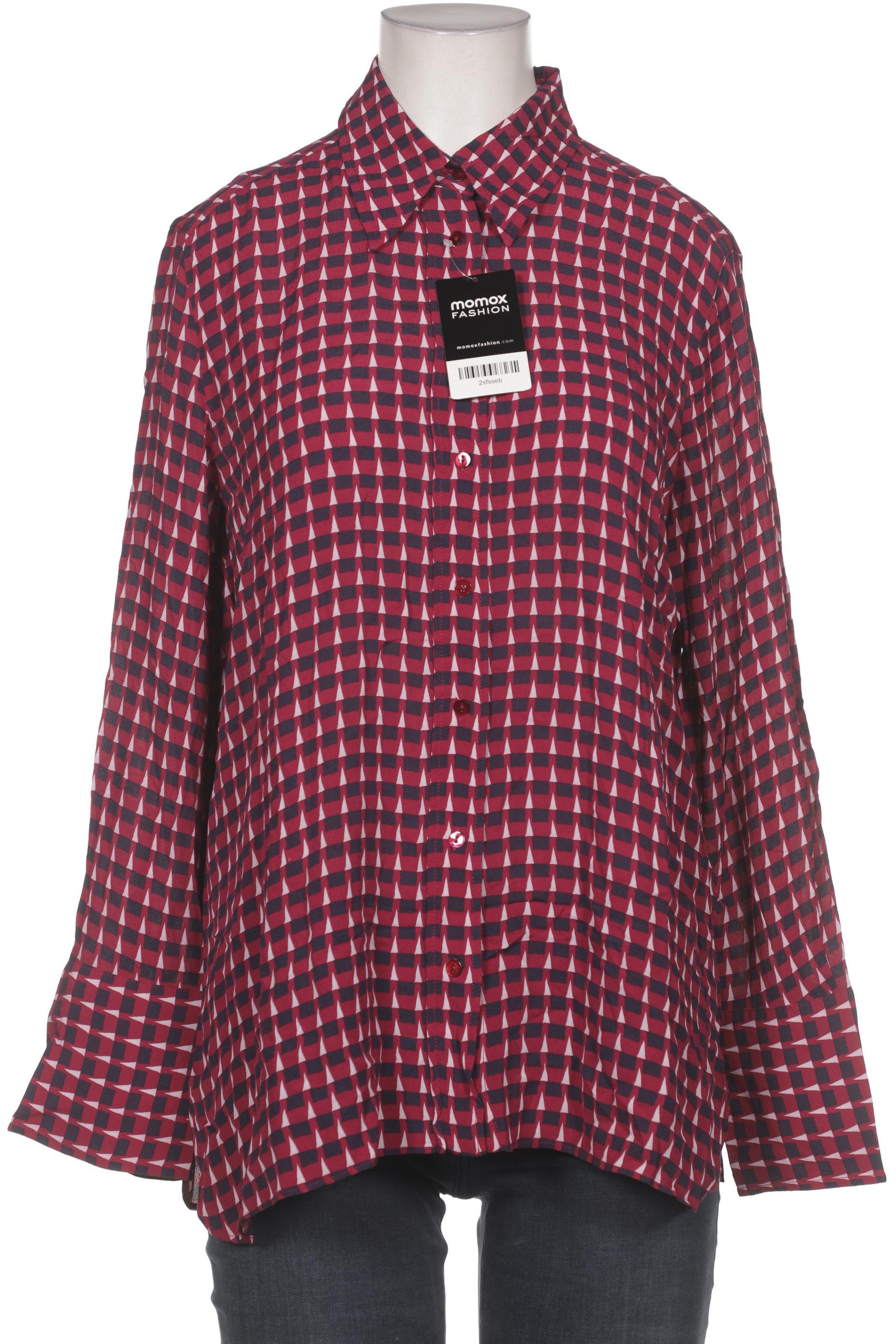 

Massimo Dutti Damen Bluse, bordeaux, Gr. 40