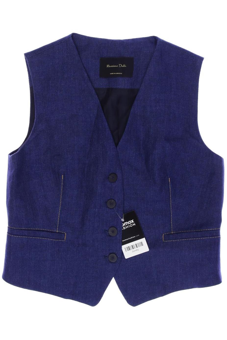 

Massimo Dutti Damen Weste, marineblau