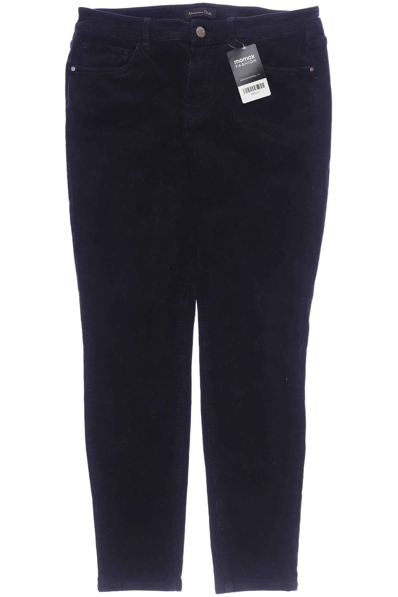 

Massimo Dutti Damen Stoffhose, marineblau, Gr. 40