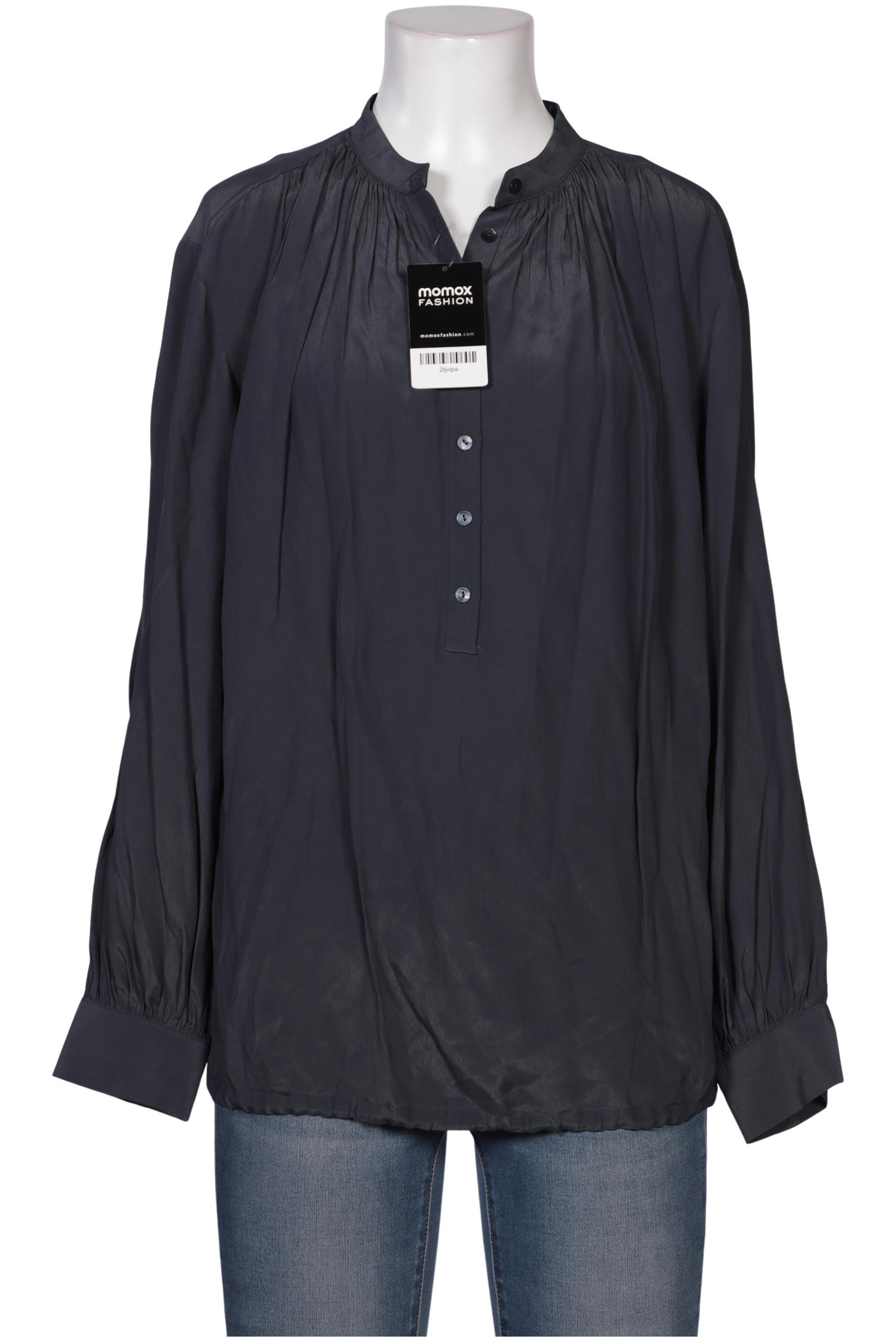 

Massimo Dutti Damen Bluse, blau, Gr. 36