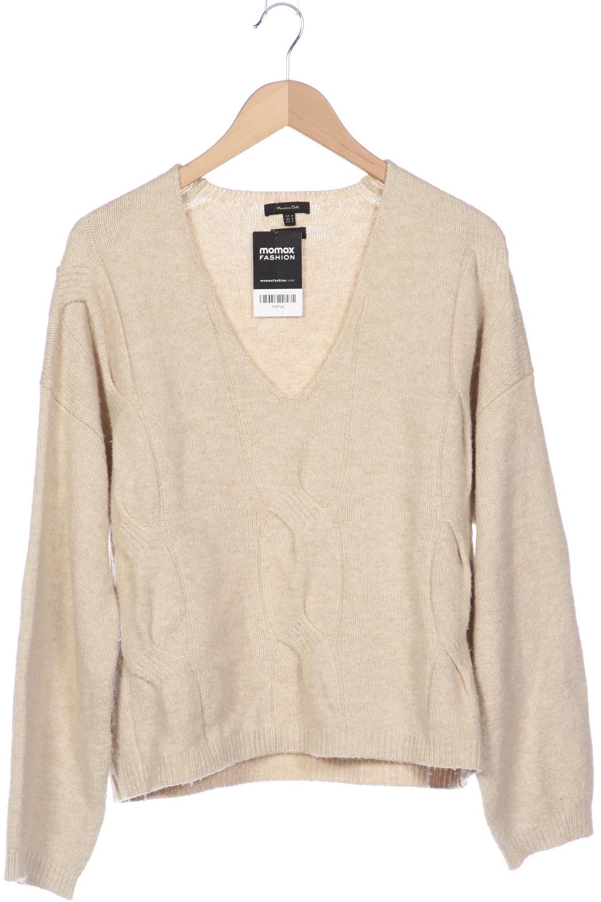 

Massimo Dutti Damen Pullover, beige, Gr. 38