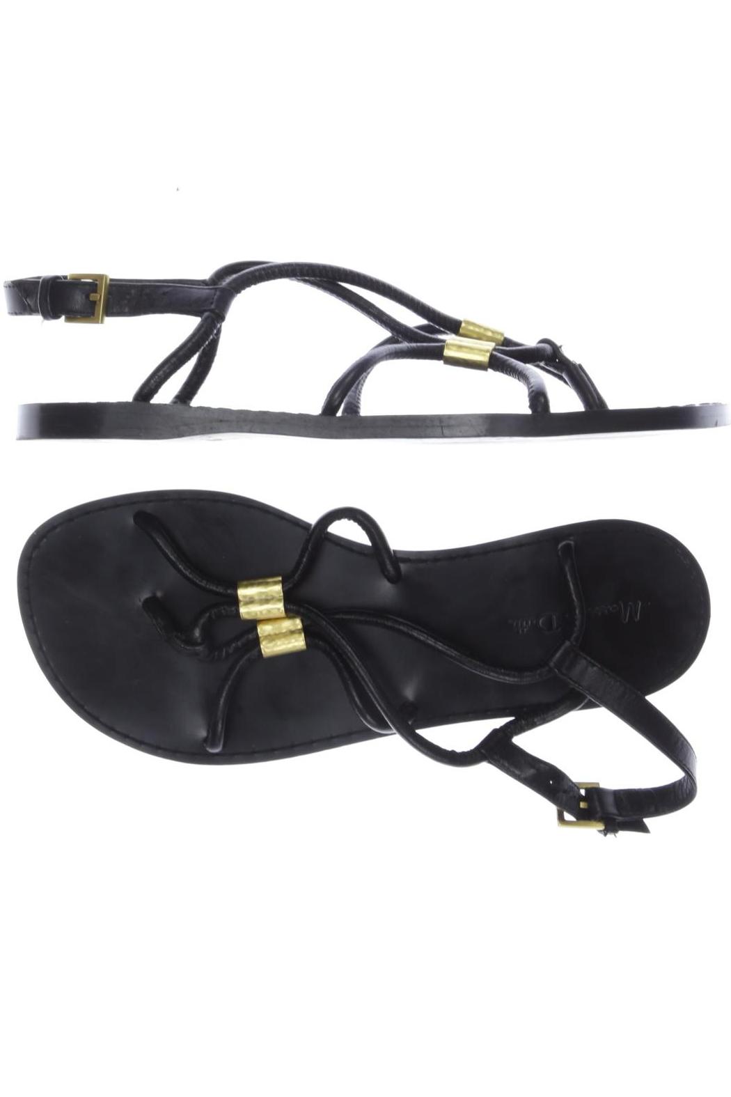 

Massimo Dutti Damen Sandale, schwarz, Gr. 38