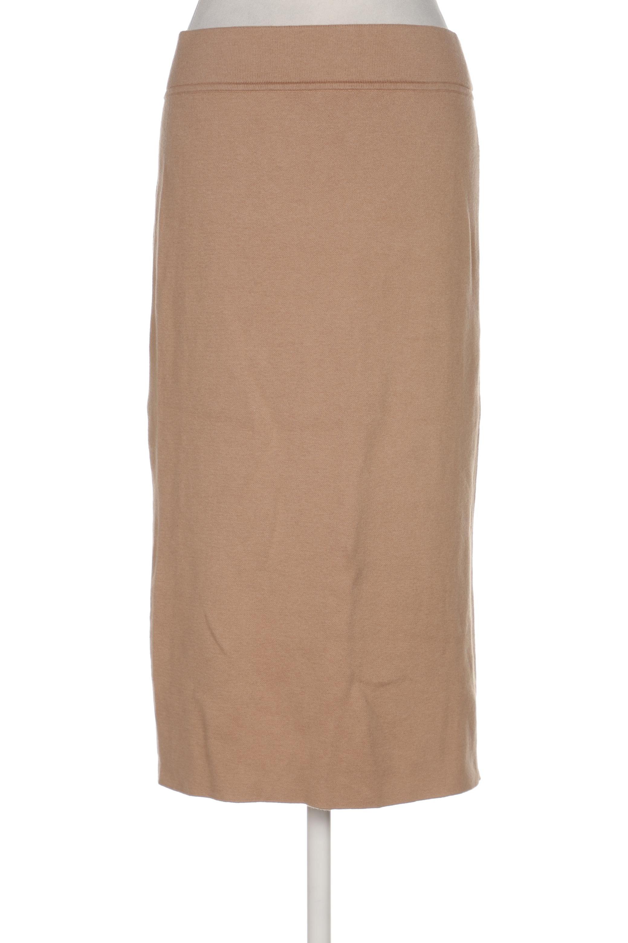 

Massimo Dutti Damen Rock, beige, Gr. 36