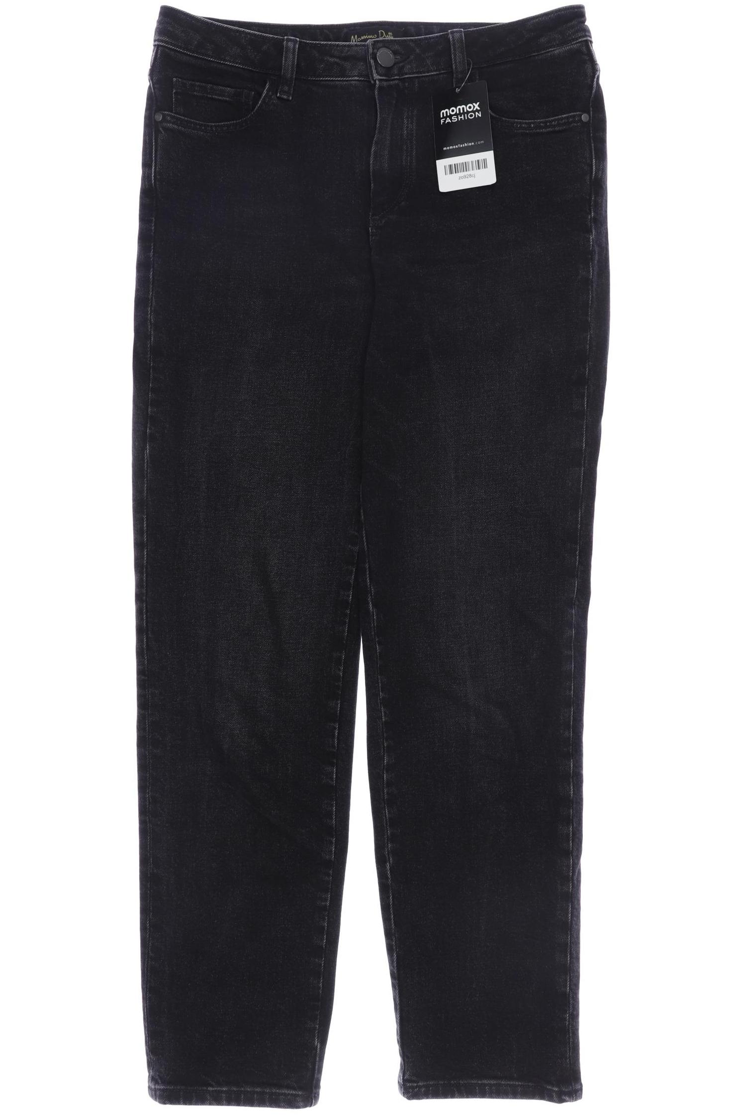 

Massimo Dutti Damen Jeans, schwarz, Gr. 36