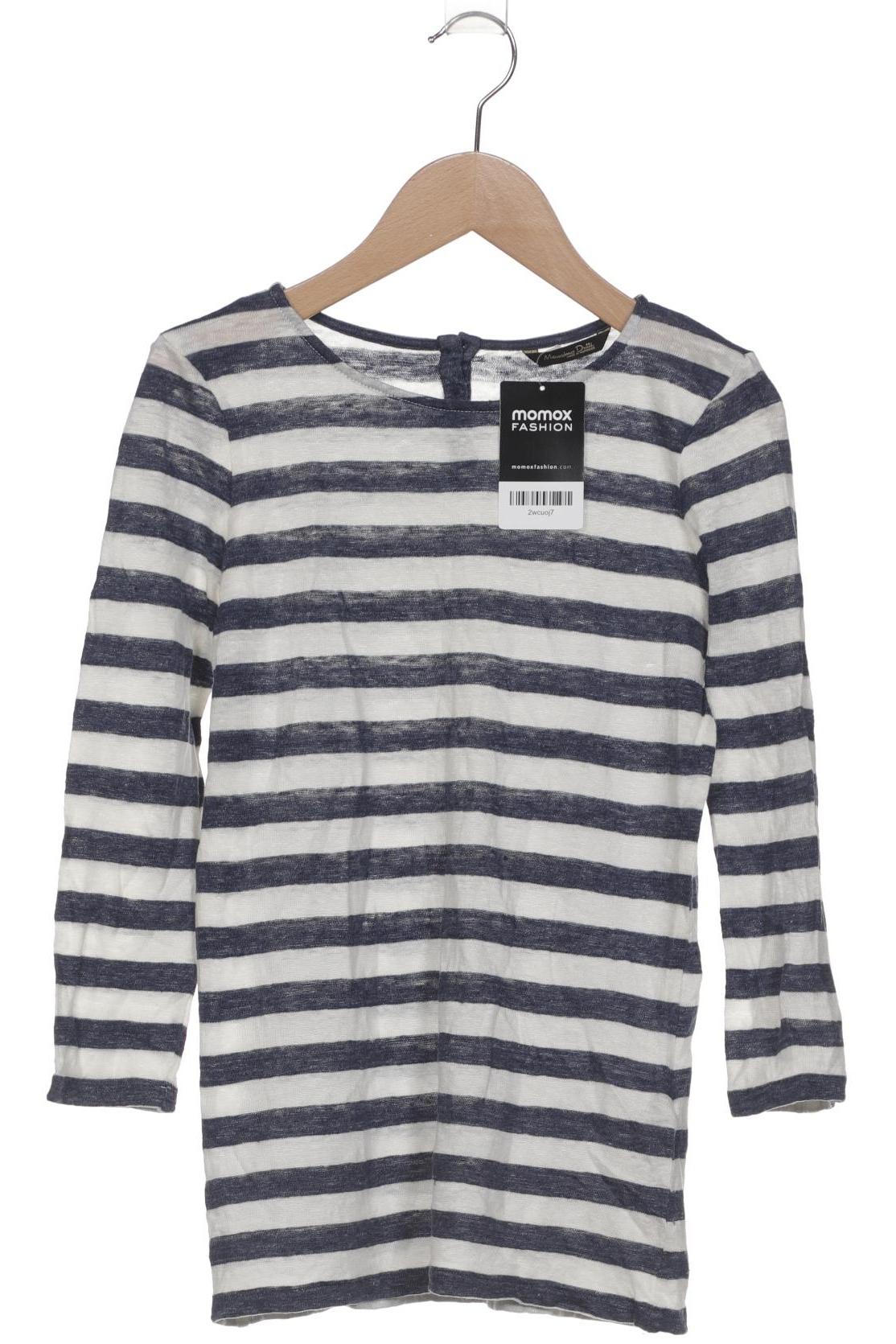 

Massimo Dutti Damen Langarmshirt, marineblau, Gr. 34