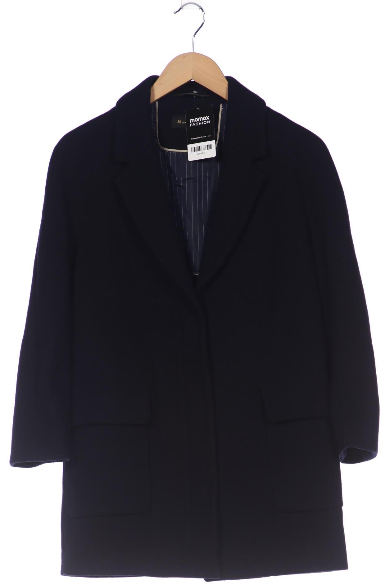 

Massimo Dutti Damen Mantel, marineblau, Gr. 38