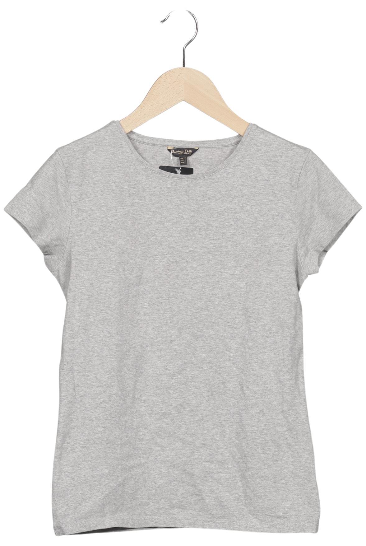 

Massimo Dutti Damen T-Shirt, grau, Gr. 38